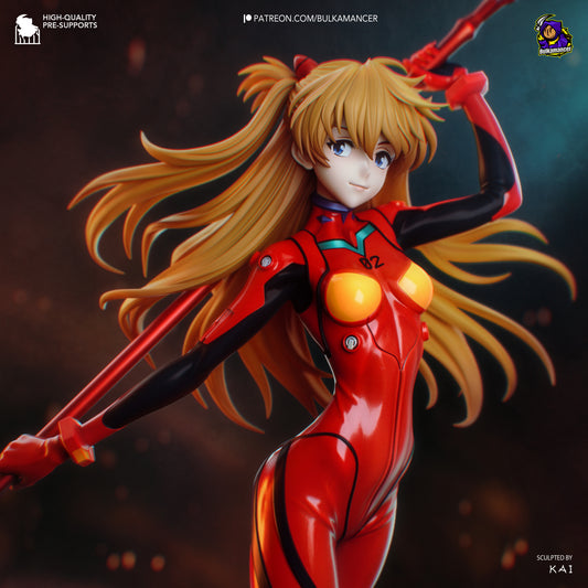 Bulkamancer Sculps Asuka - Neon Genesis Evangelion