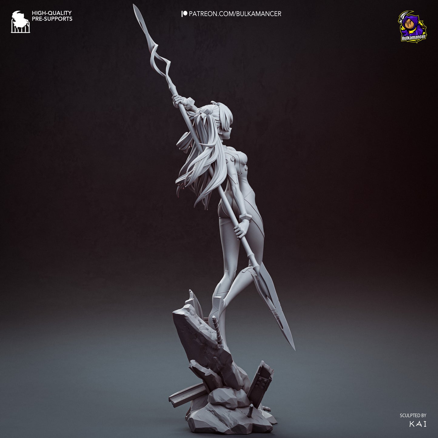 Bulkamancer Sculps Asuka - Neon Genesis Evangelion