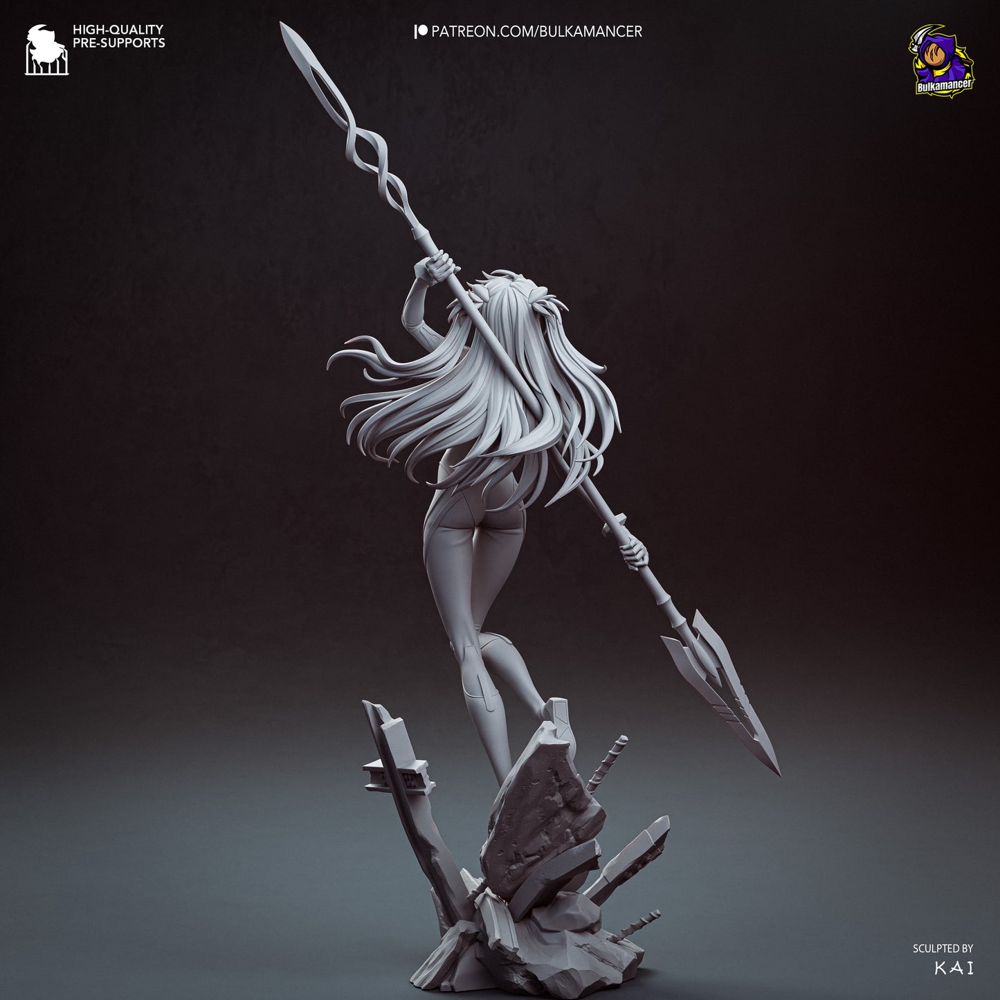 Bulkamancer Sculps Asuka - Neon Genesis Evangelion