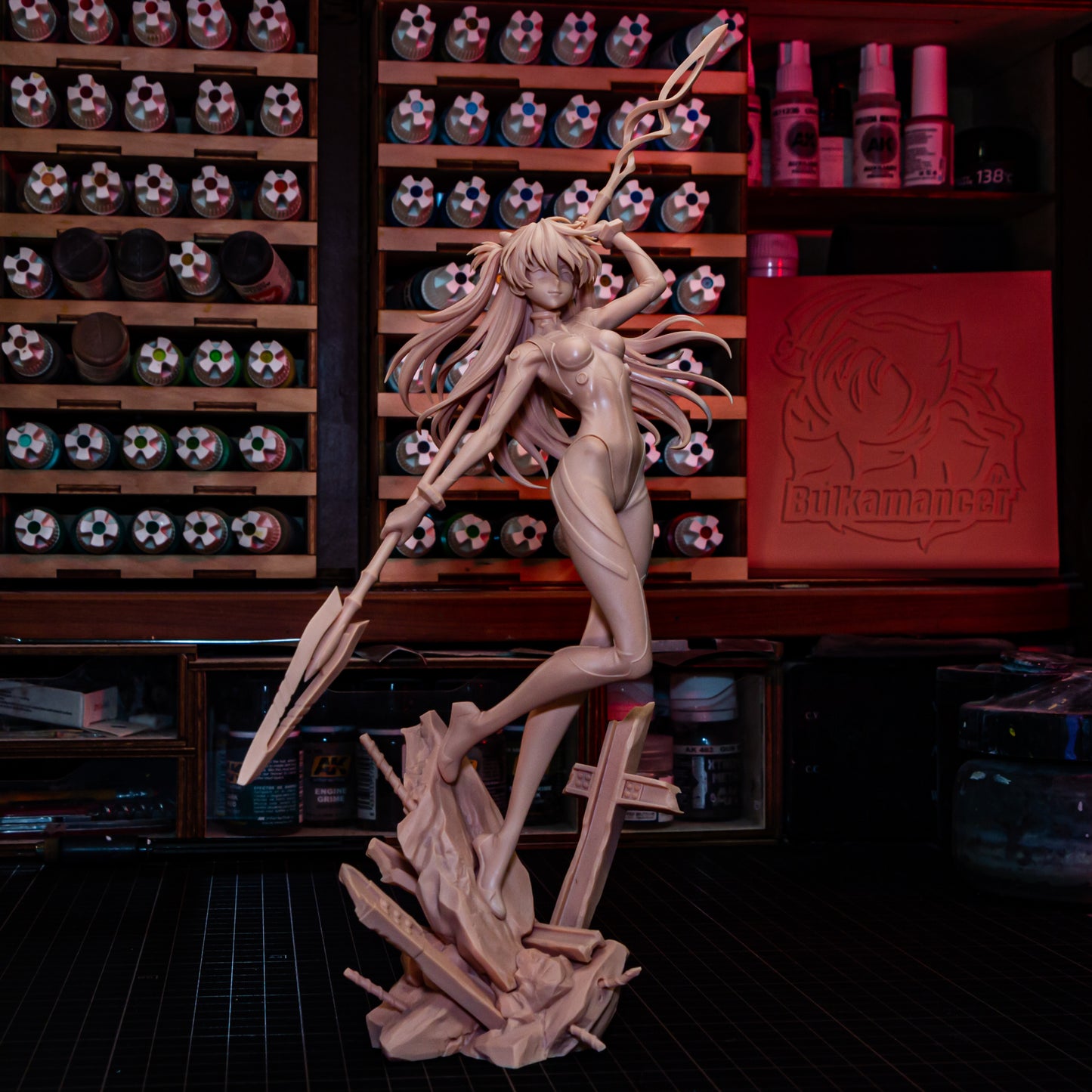 Bulkamancer Sculps Asuka - Neon Genesis Evangelion