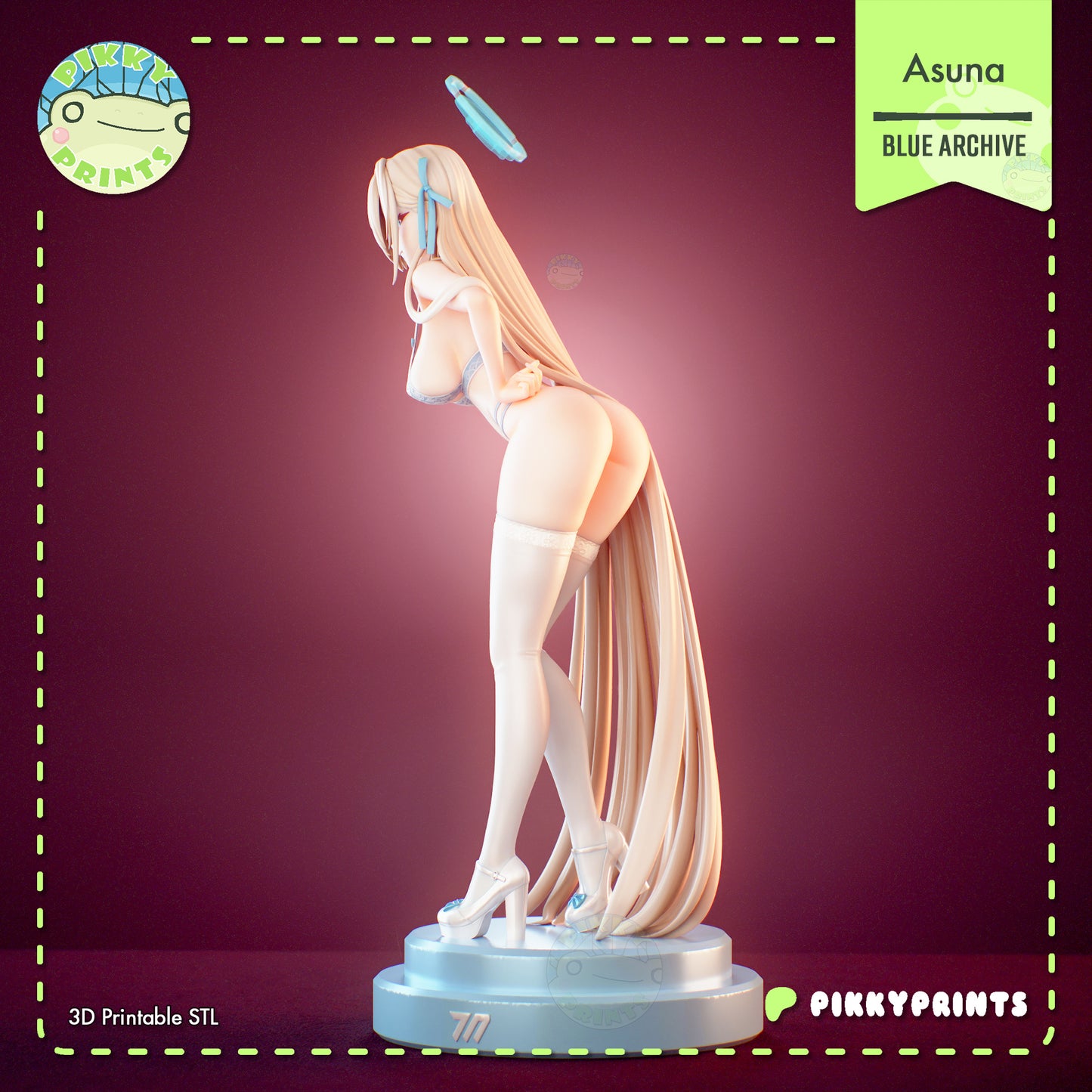Pikky Prints Asuna - Blue Archive