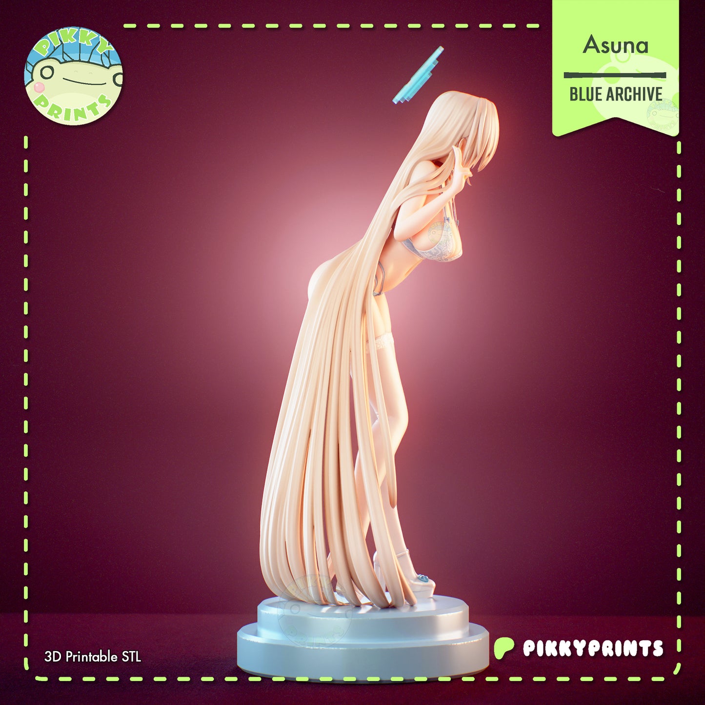 Pikky Prints Asuna - Blue Archive