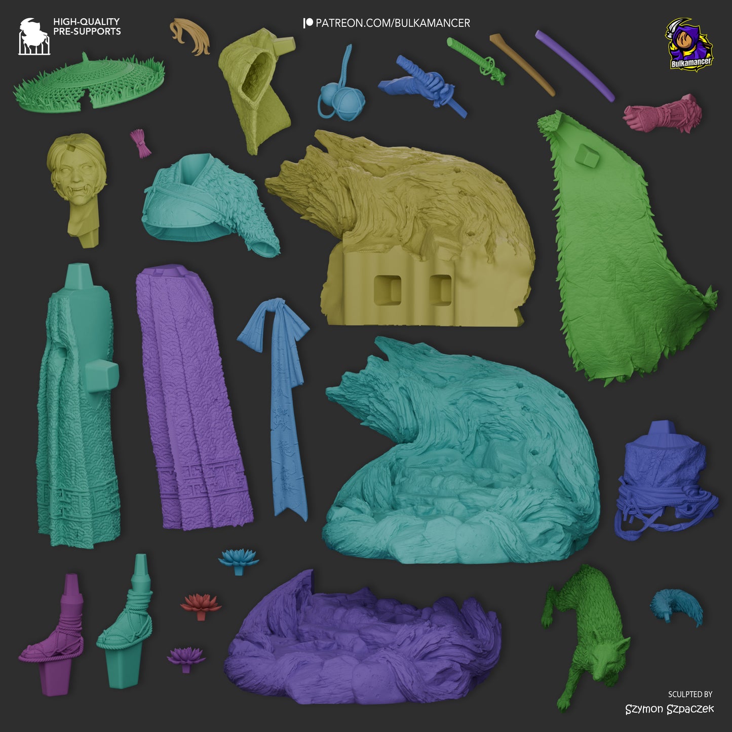 Bulkamancer Sculps Atsu - Ghost of Yotei