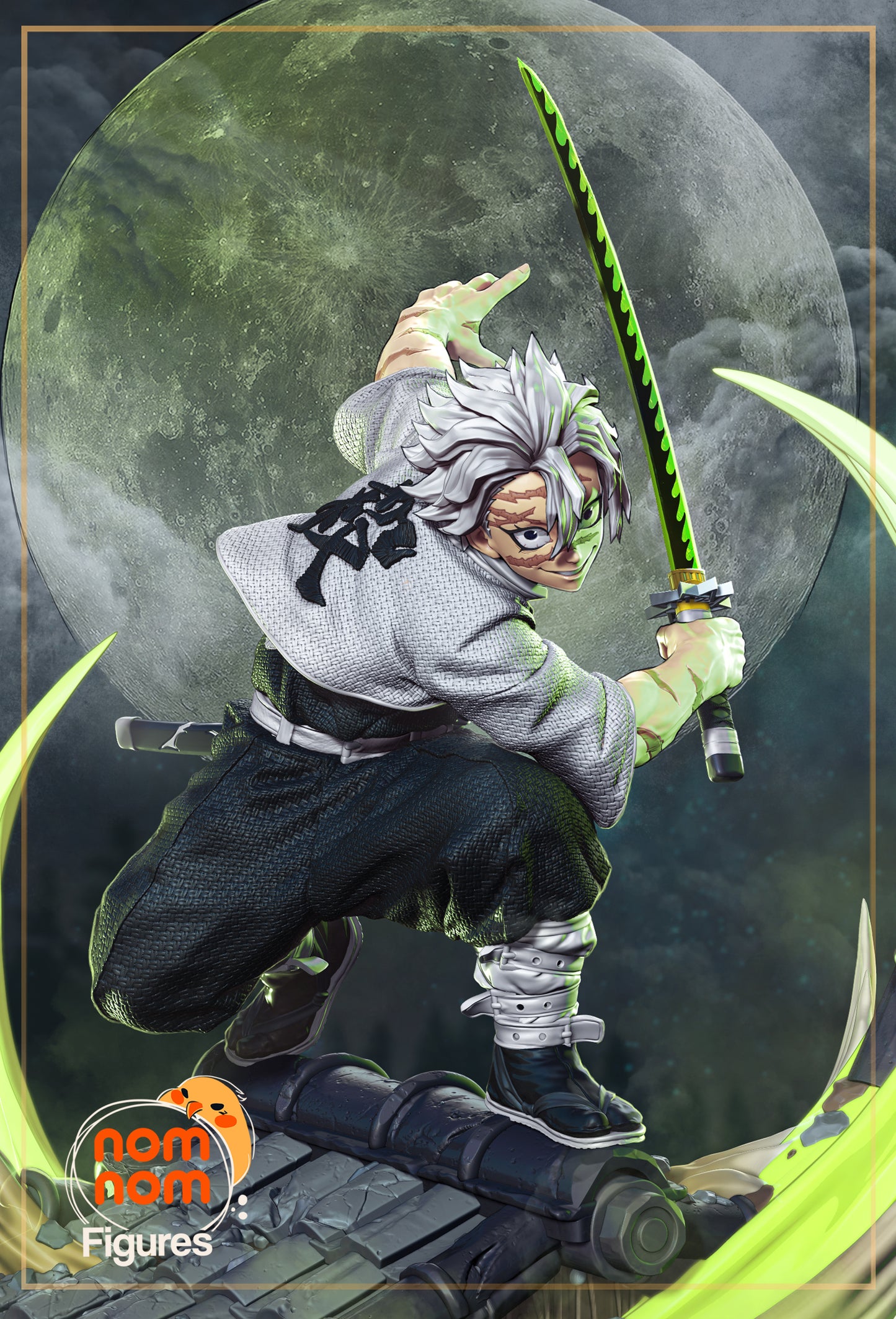 Nomnom Figures Sanemi - Demon Slayer
