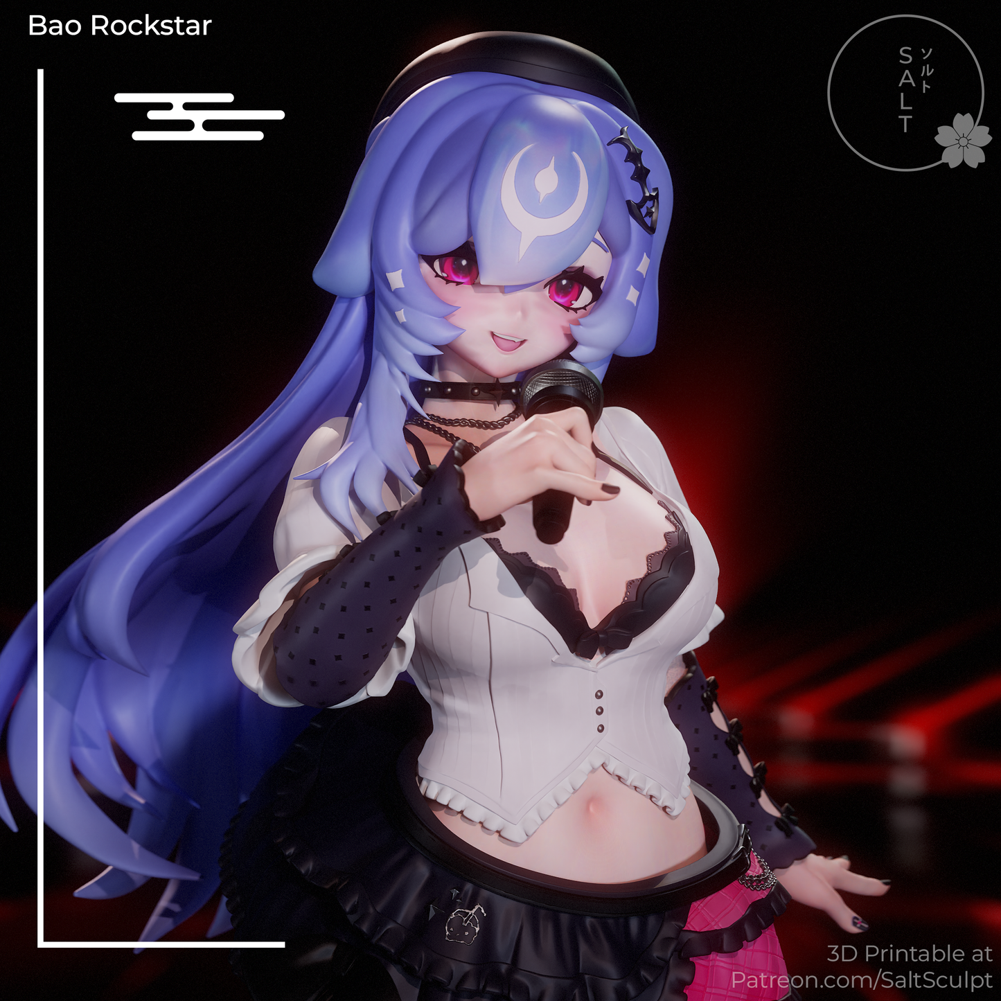 SaltSculpt Bao Rockstar Bao the whale