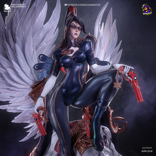 Bulkamancer Sculps Bayonetta