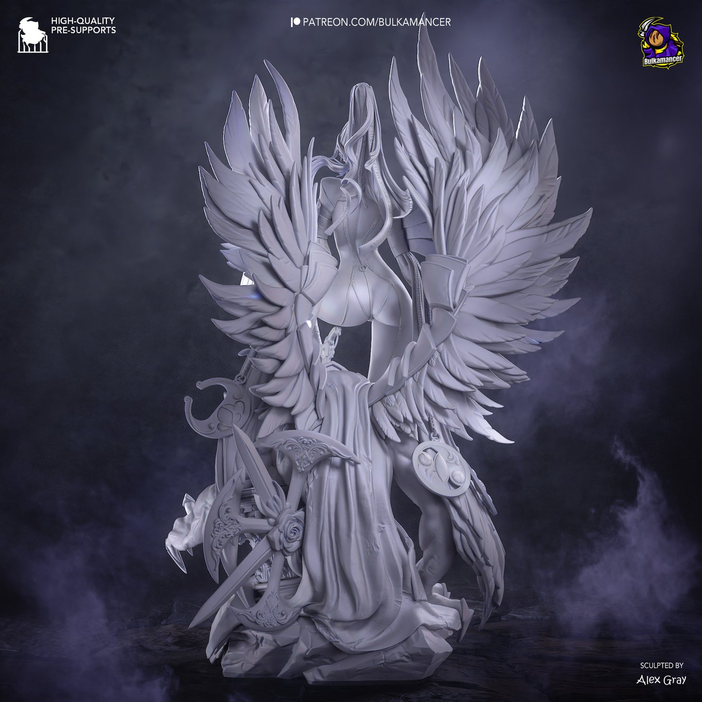 Bulkamancer Sculps Bayonetta