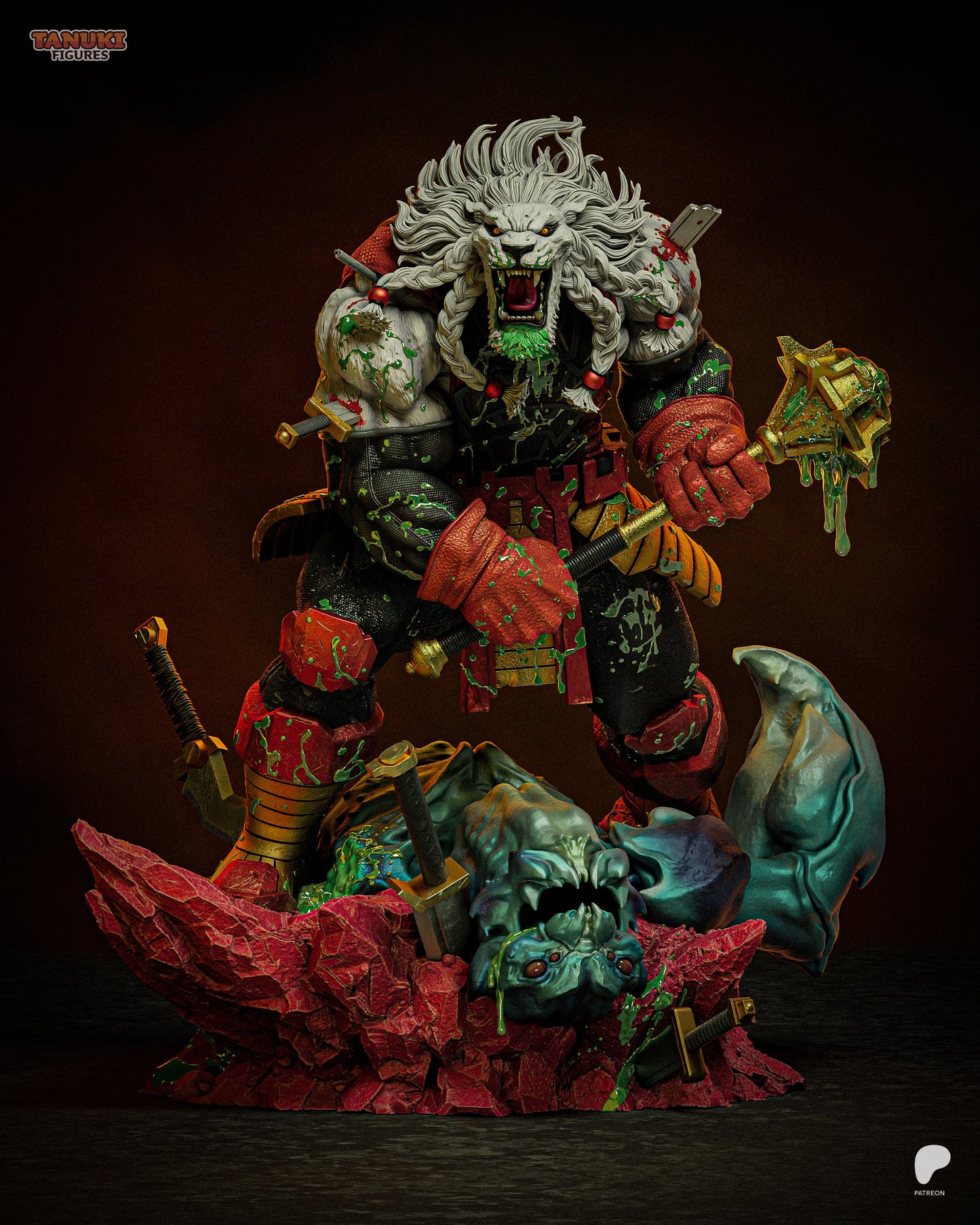 Tanuki Figures BattleBeast