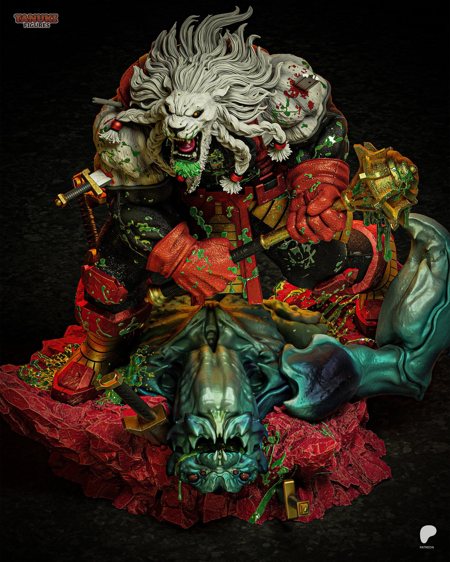 Tanuki Figures BattleBeast