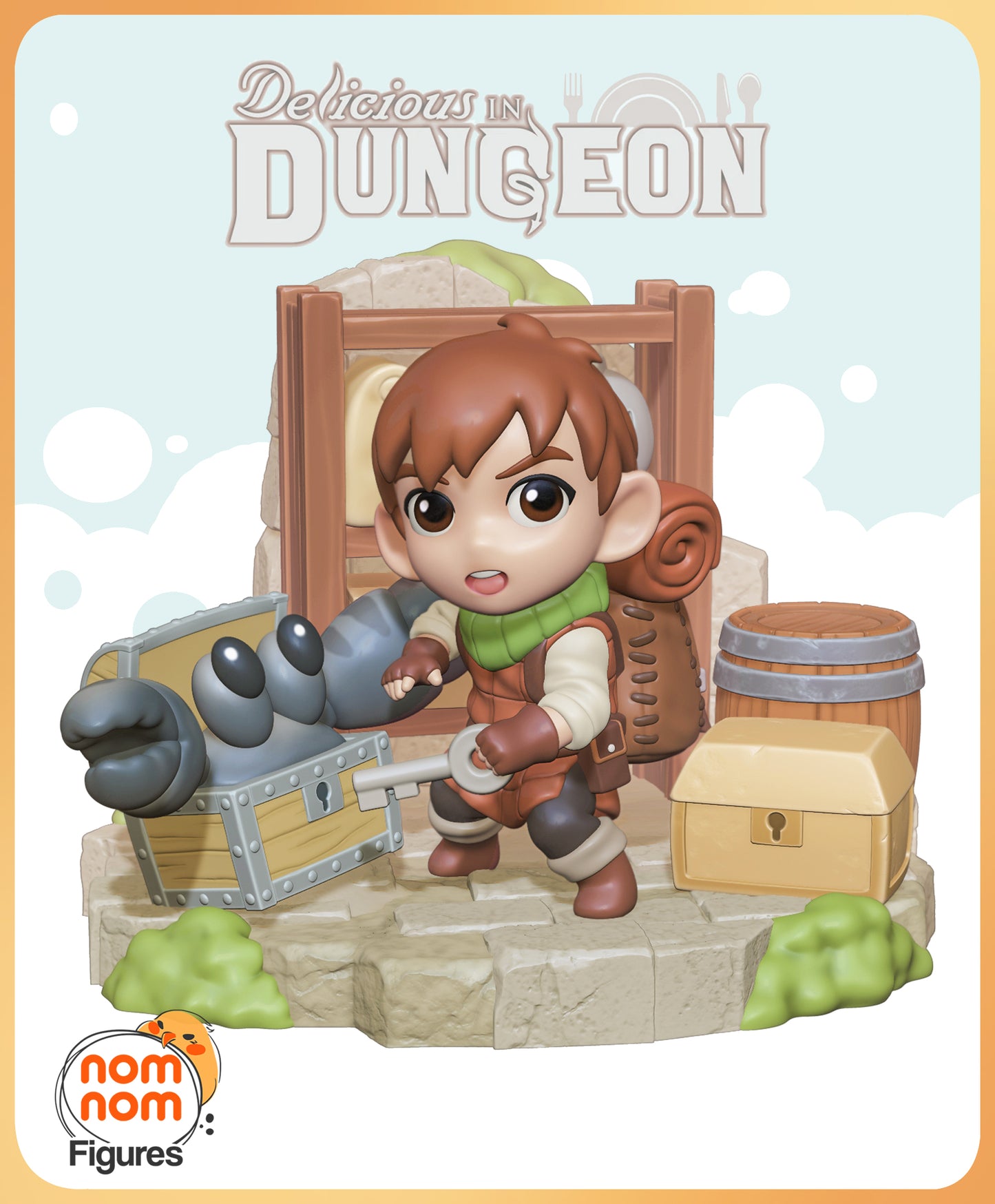 Nomnom Figures Dungeon Meshi Chibi Set