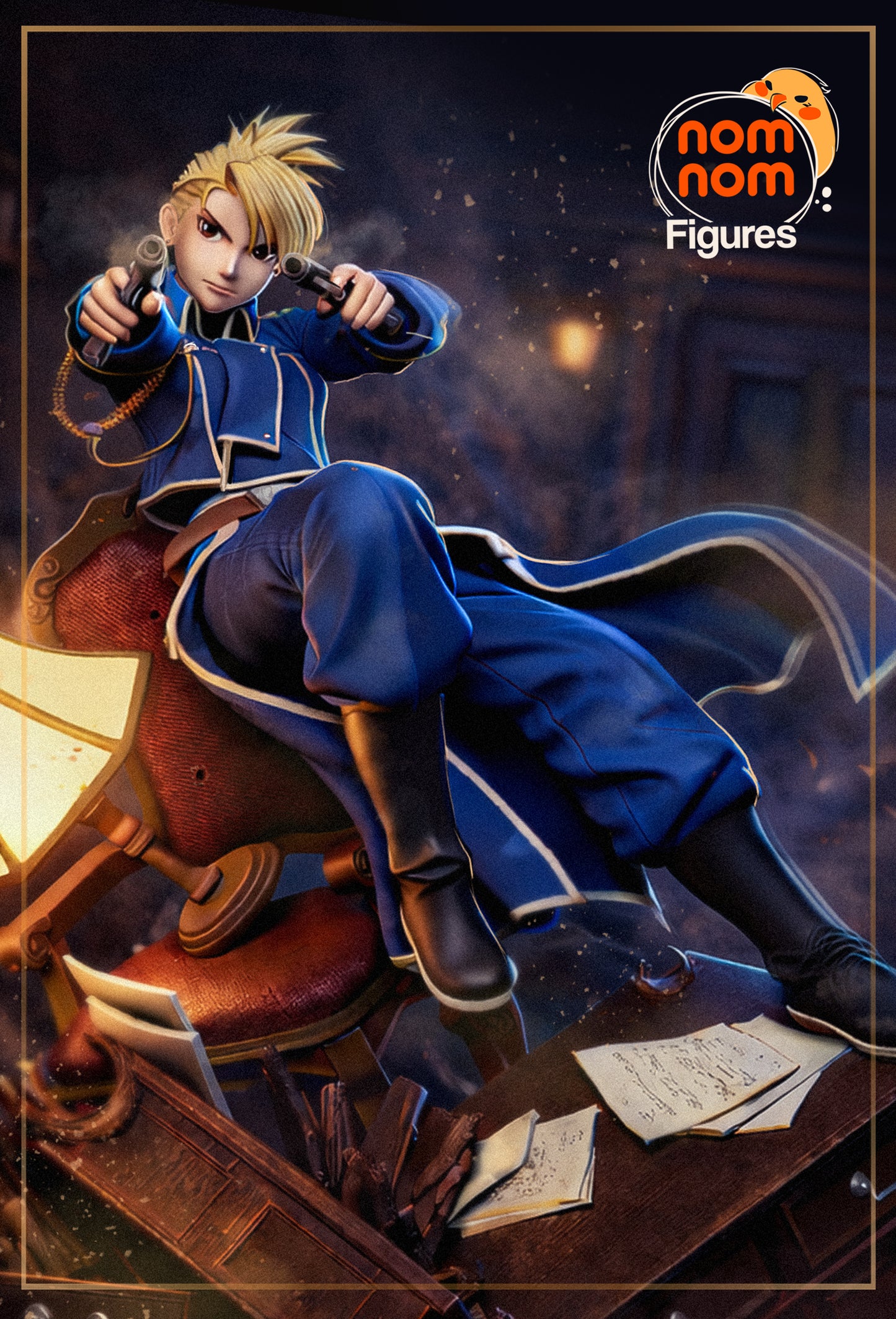 Nomnom Figures Rizza Hawkeye - Full Metal Alchemist
