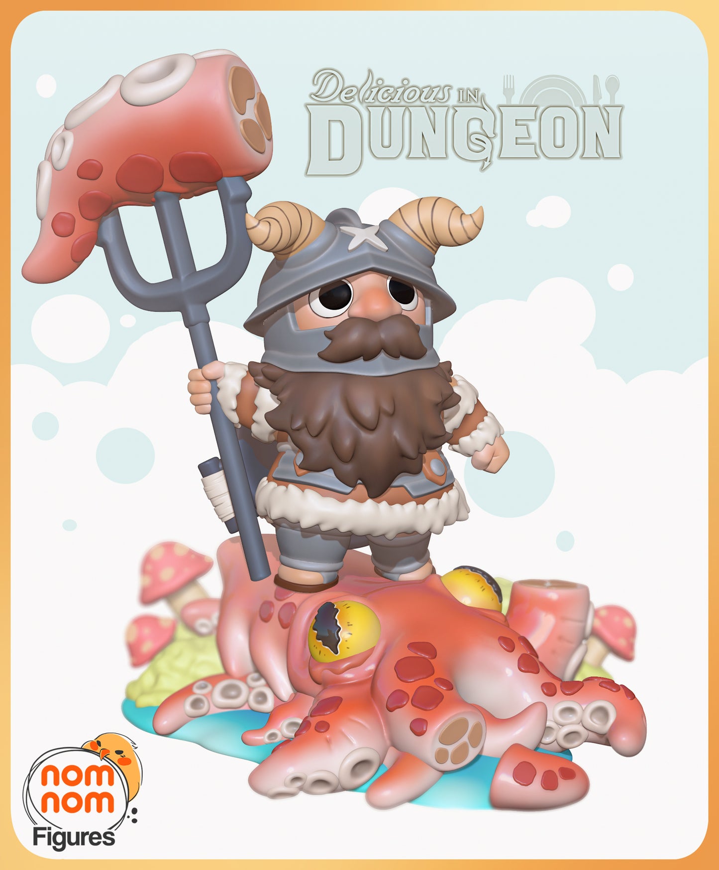 Nomnom Figures Dungeon Meshi Chibi Set