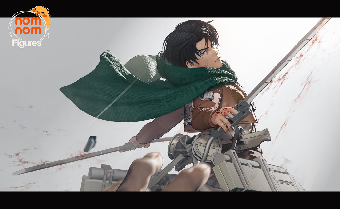 Nomnom Figures Levi - Attack on Titan