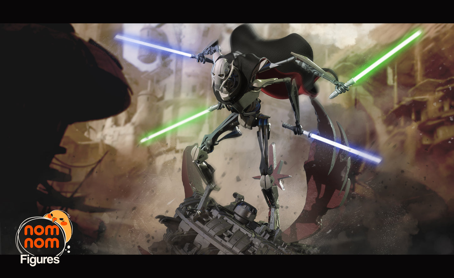 Nomnom Figures General Grievous - Star Wars Revenge Of The Sith