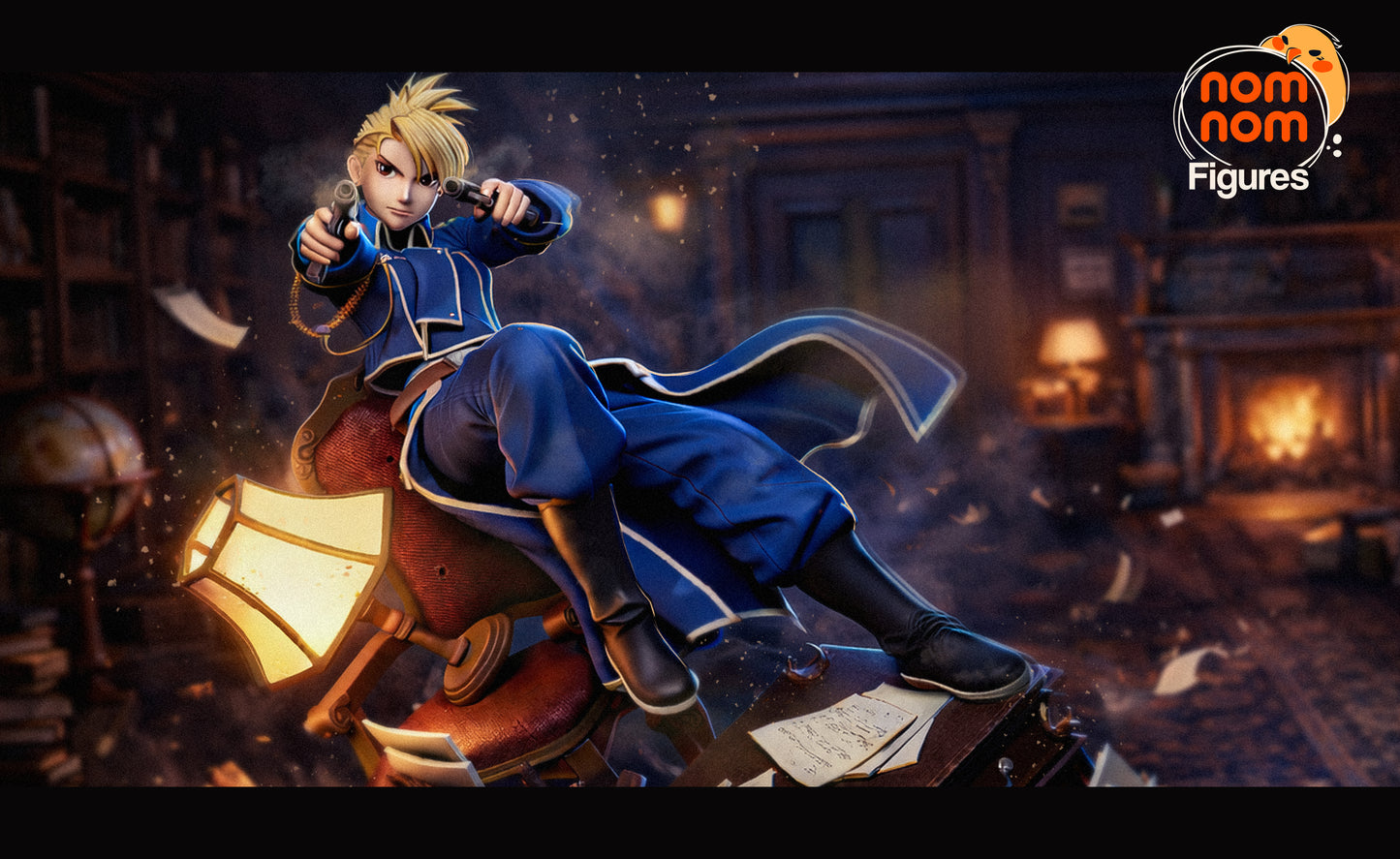 Nomnom Figures Rizza Hawkeye - Full Metal Alchemist