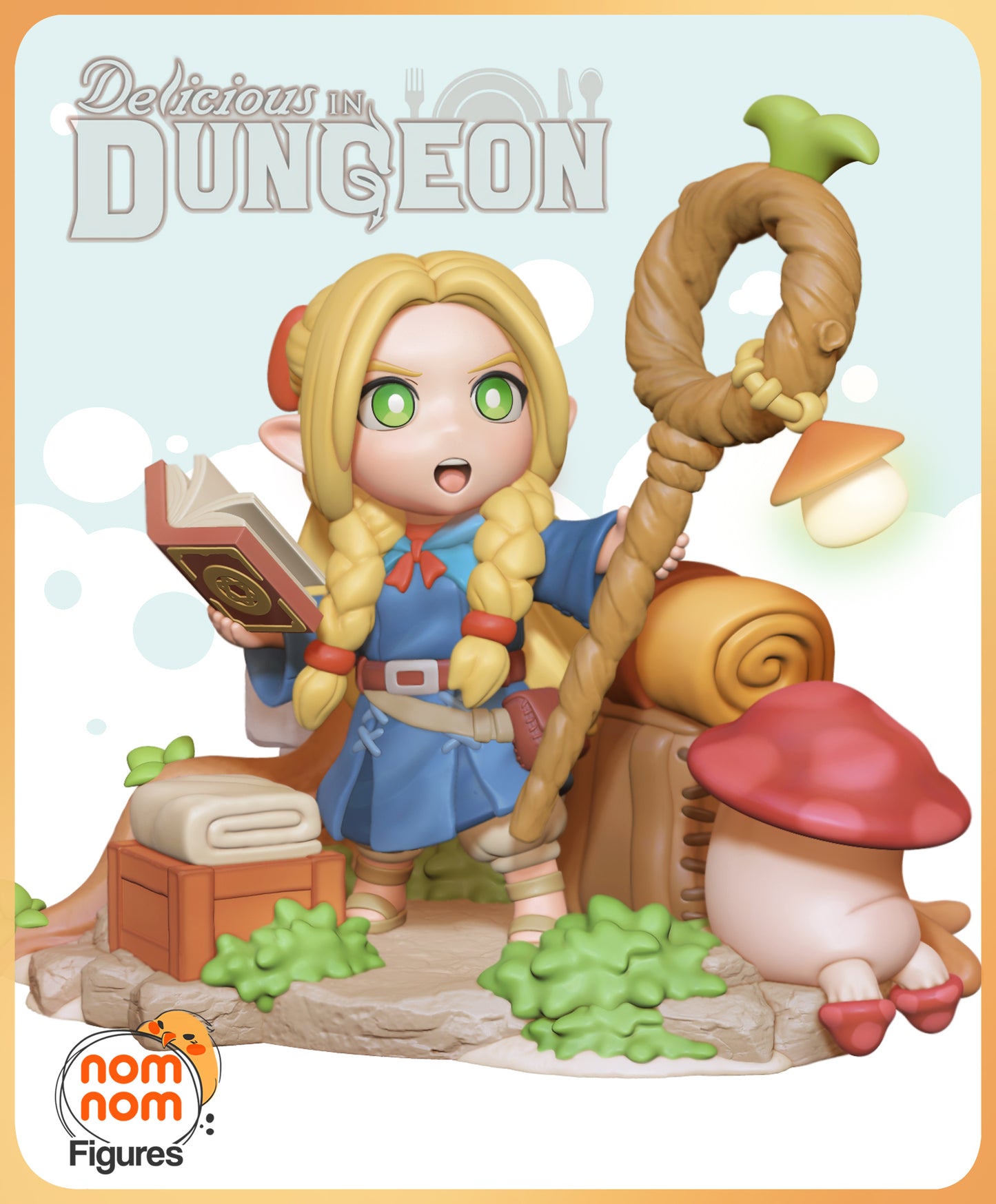 Nomnom Figures Dungeon Meshi Chibi Set