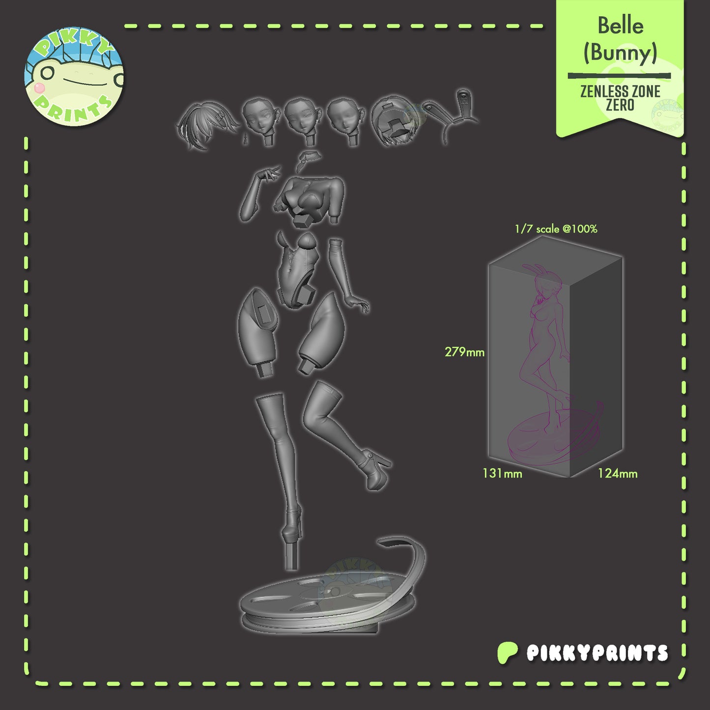Pikky Prints Belle - Zenless Zone Zero