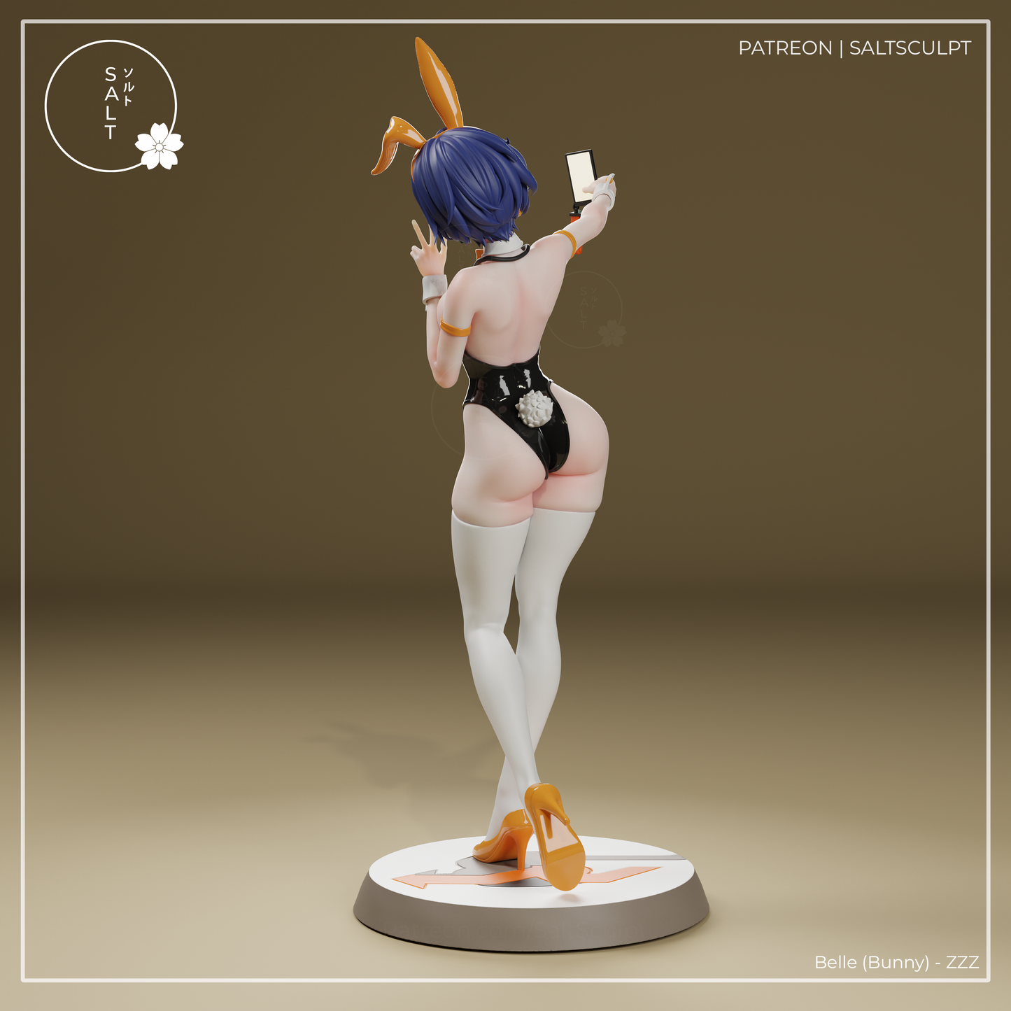 SaltSculpt Belle (Bunny) - ZZZ