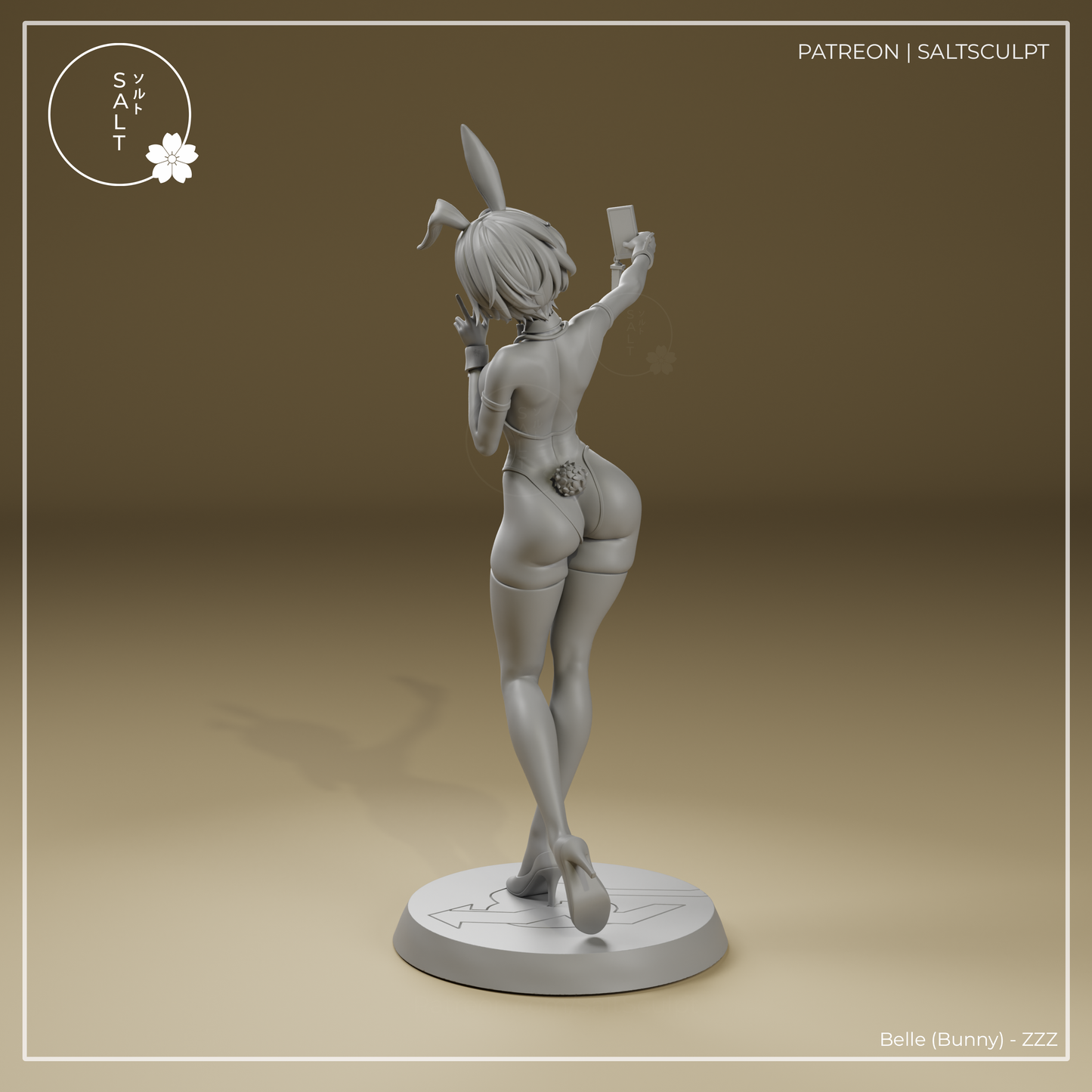 SaltSculpt Belle (Bunny) - ZZZ