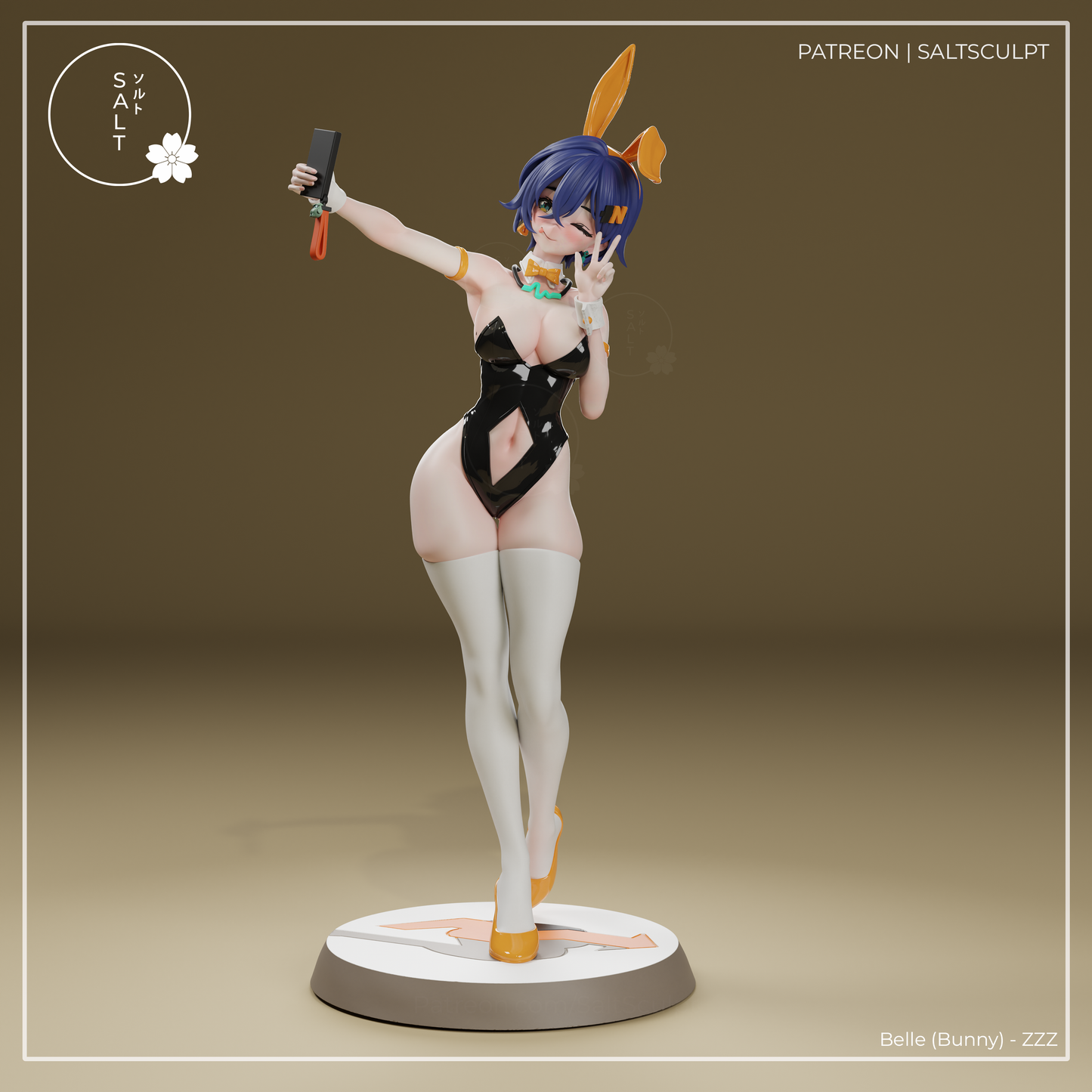 SaltSculpt Belle (Bunny) - ZZZ