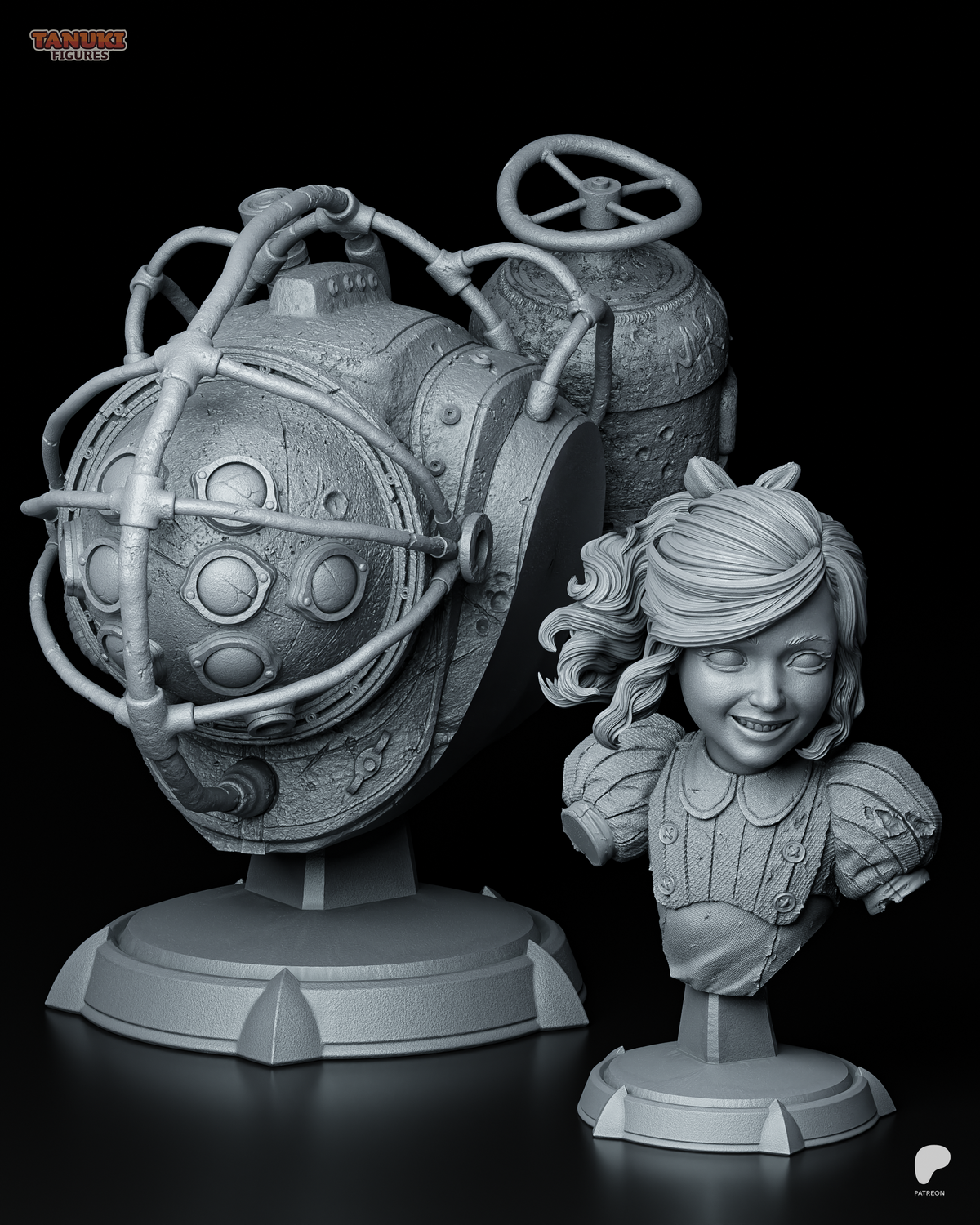 Tanuki Figures Big Daddy - BioShock