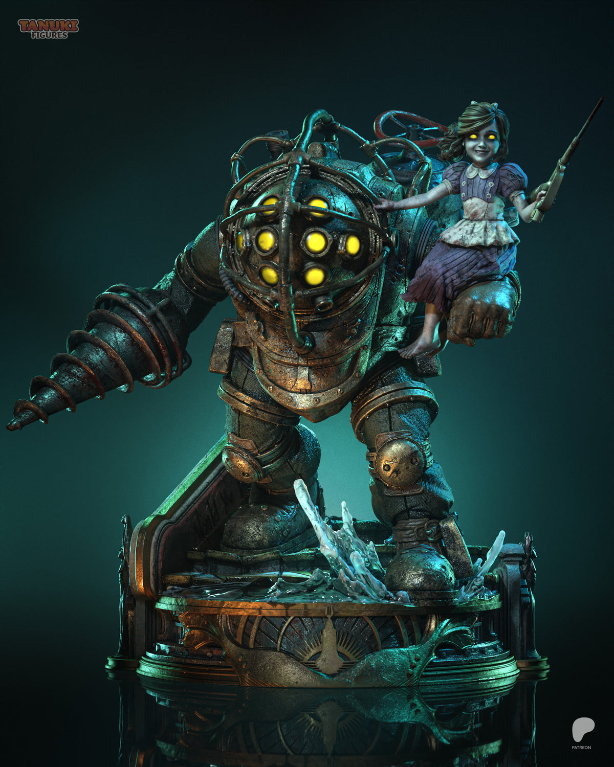 Tanuki Figures Big Daddy - BioShock