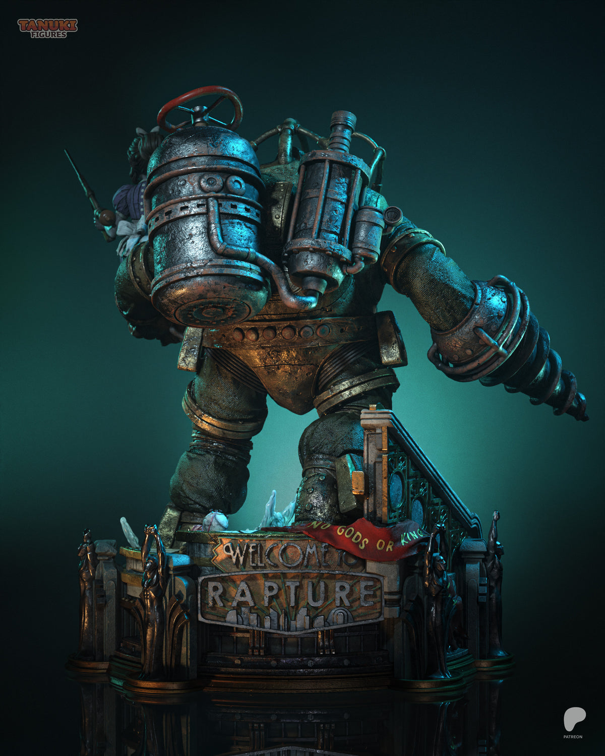 Tanuki Figures Big Daddy - BioShock