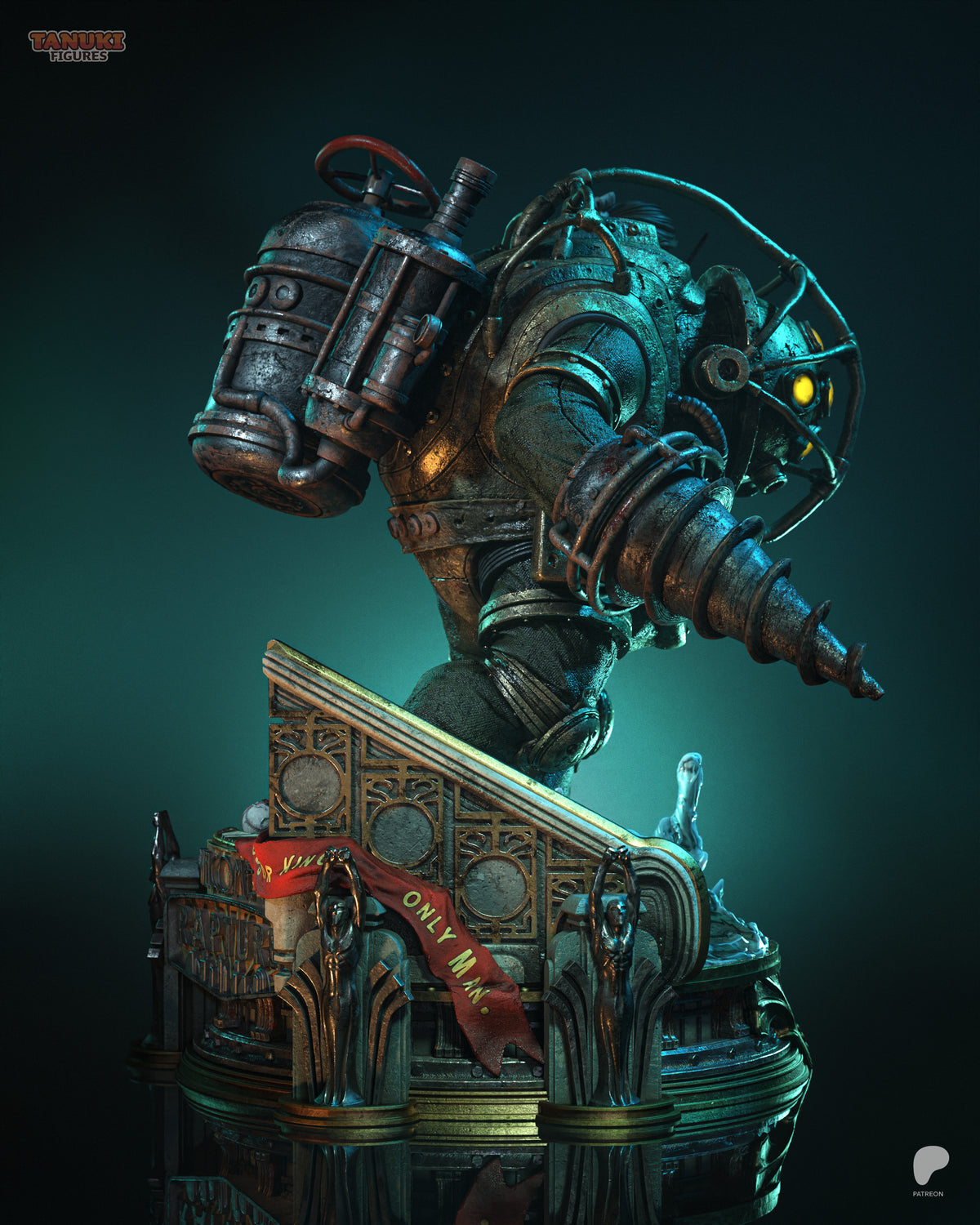 Tanuki Figures Big Daddy - BioShock