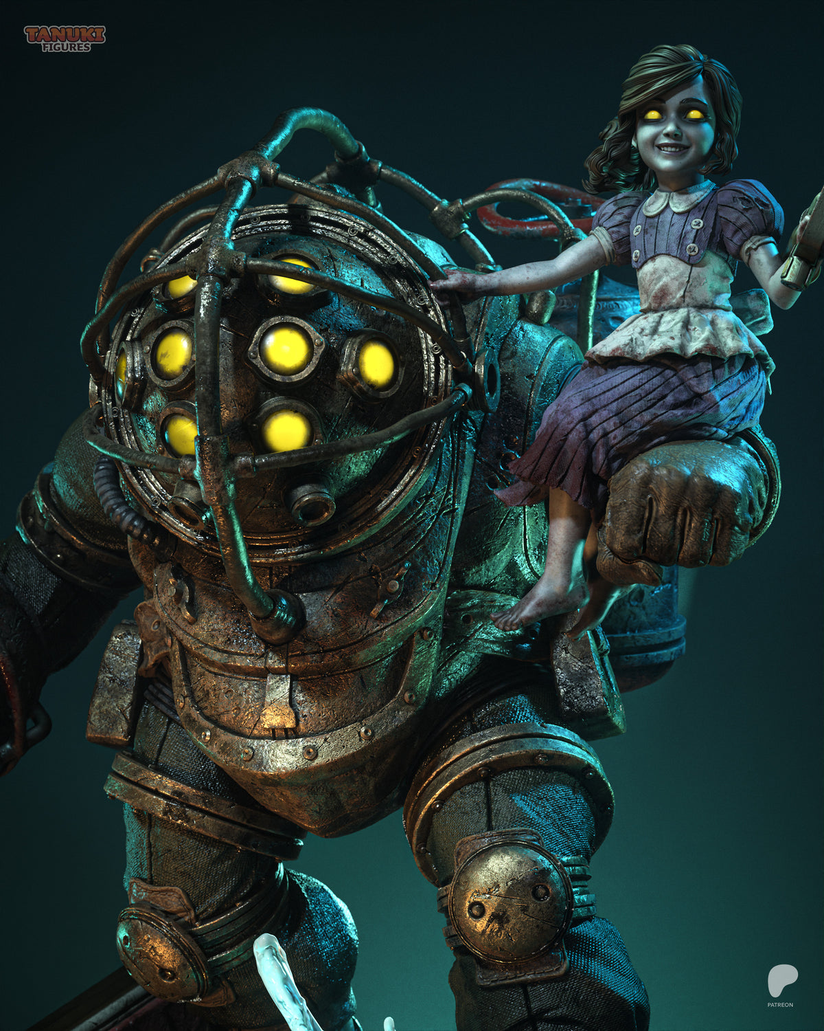 Tanuki Figures Big Daddy - BioShock