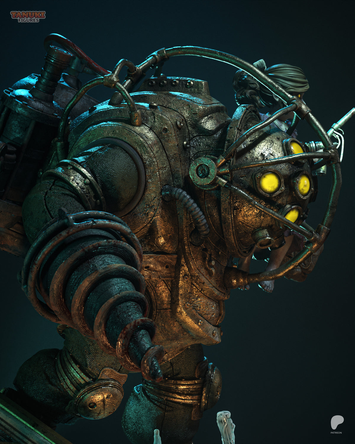 Tanuki Figures Big Daddy - BioShock