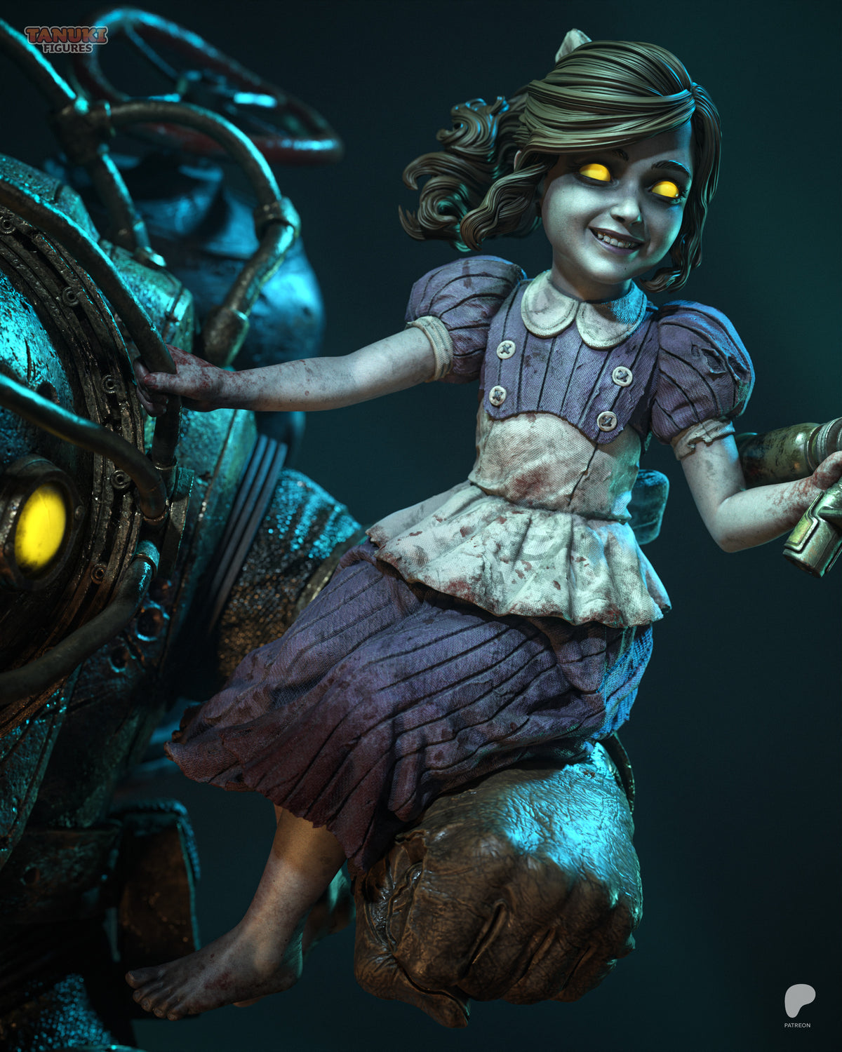 Tanuki Figures Big Daddy - BioShock
