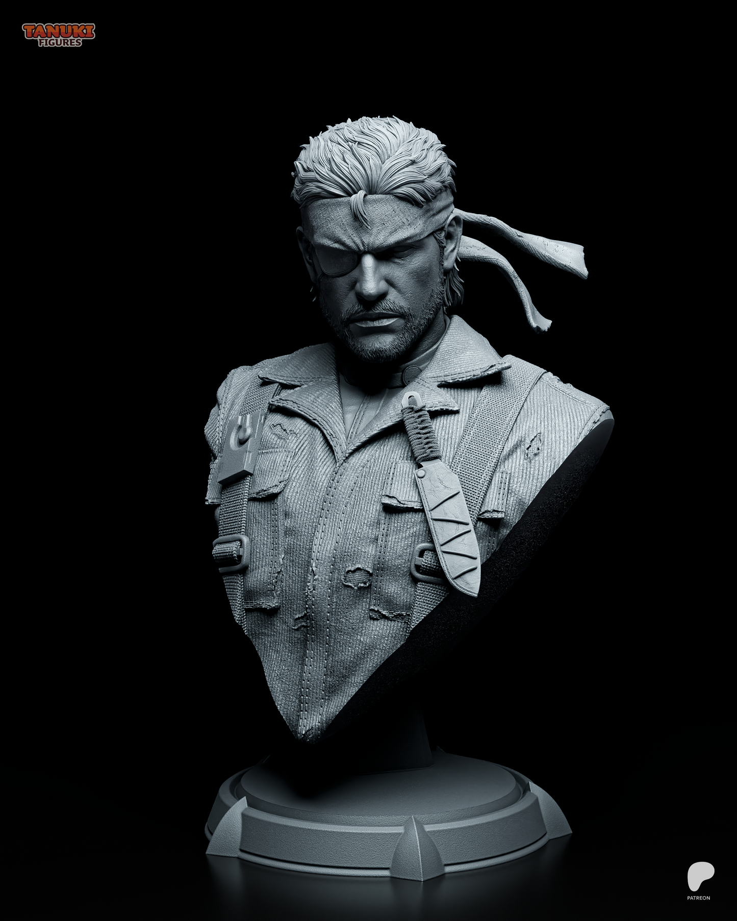 Tanuki Figures Big Boss - Metal Gear Solid