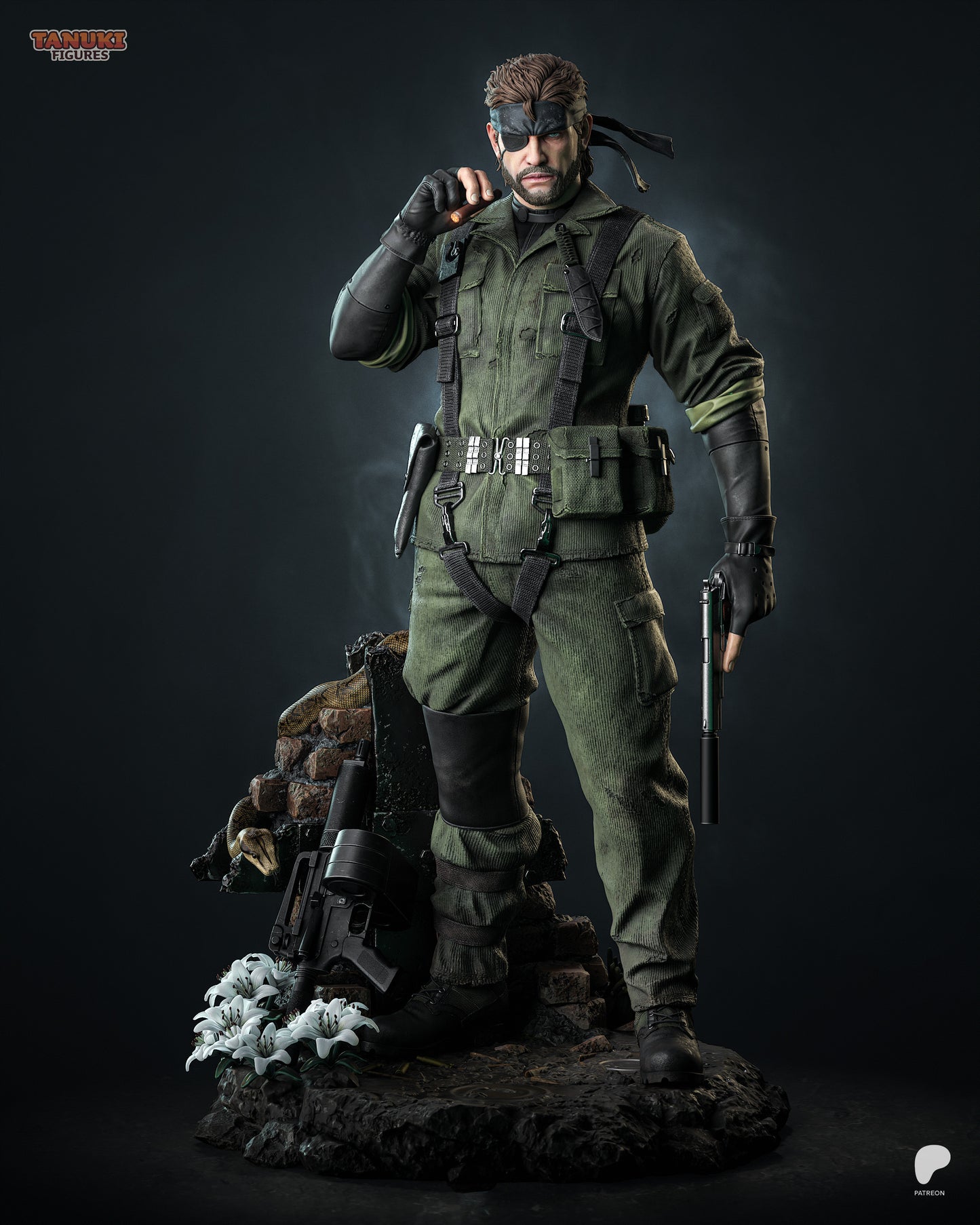 Tanuki Figures Big Boss - Metal Gear Solid