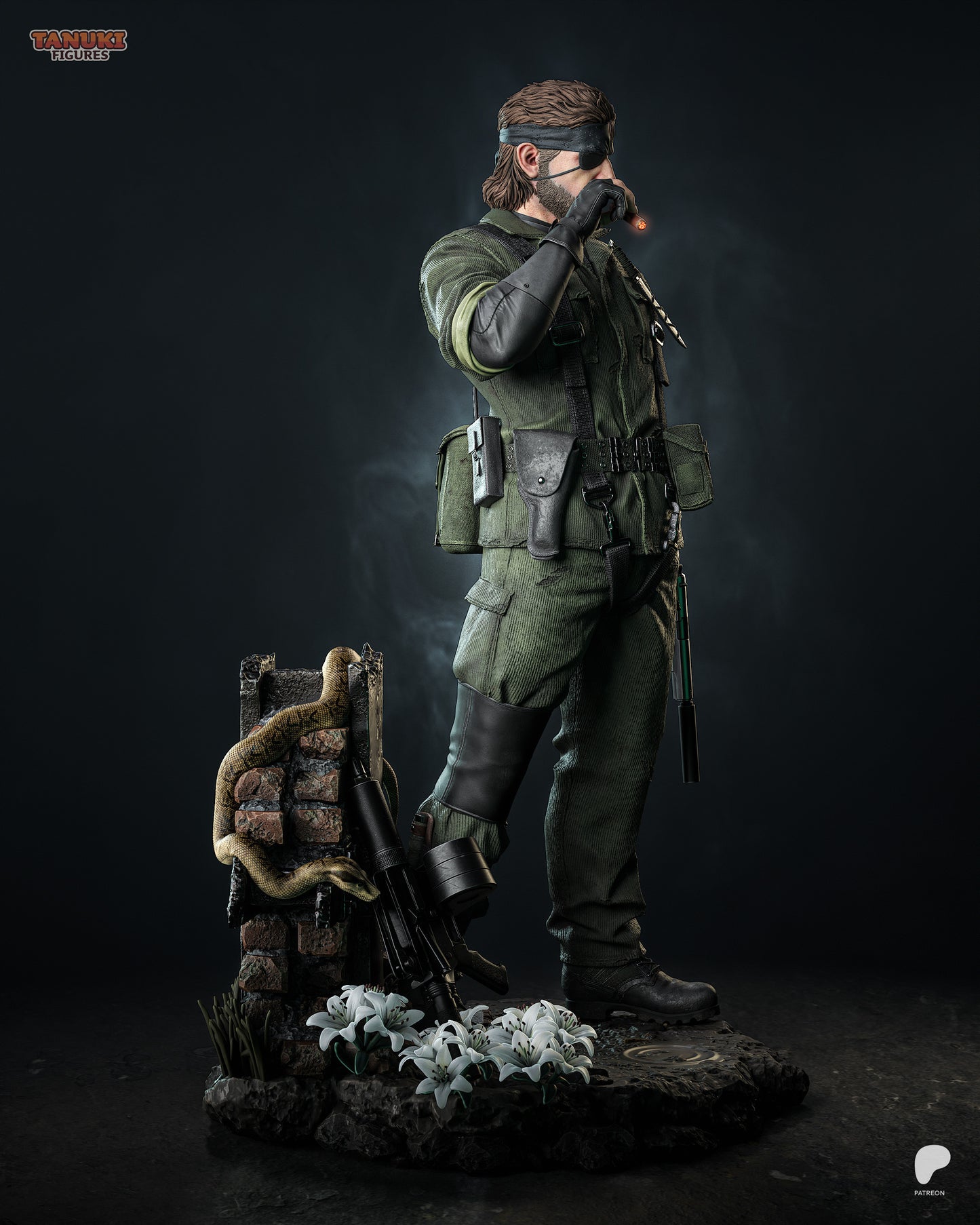 Tanuki Figures Big Boss - Metal Gear Solid