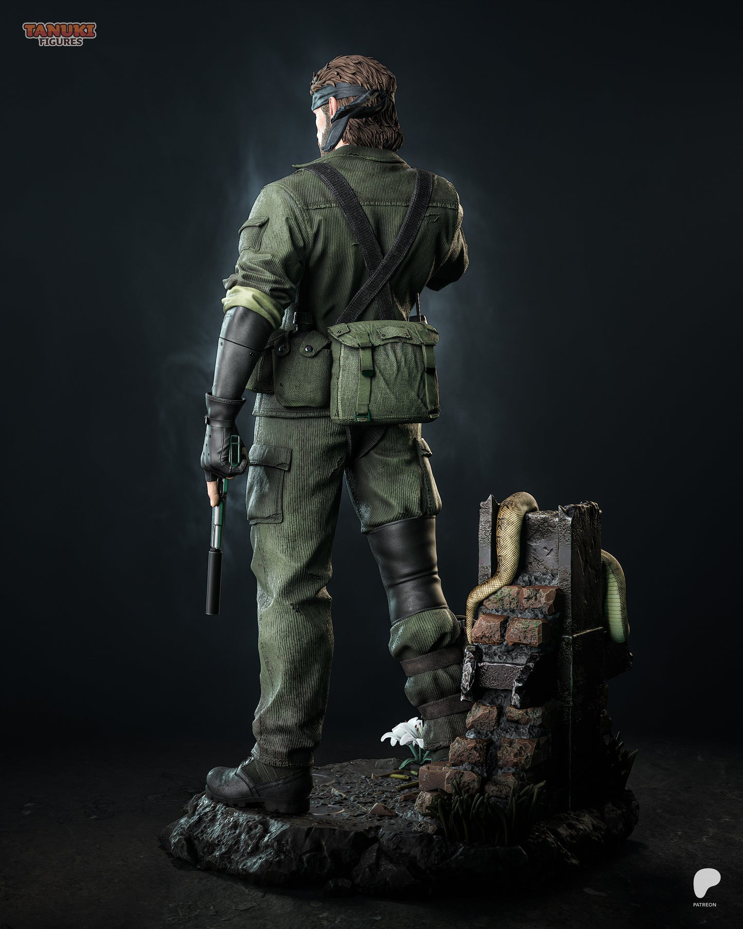 Tanuki Figures Big Boss - Metal Gear Solid