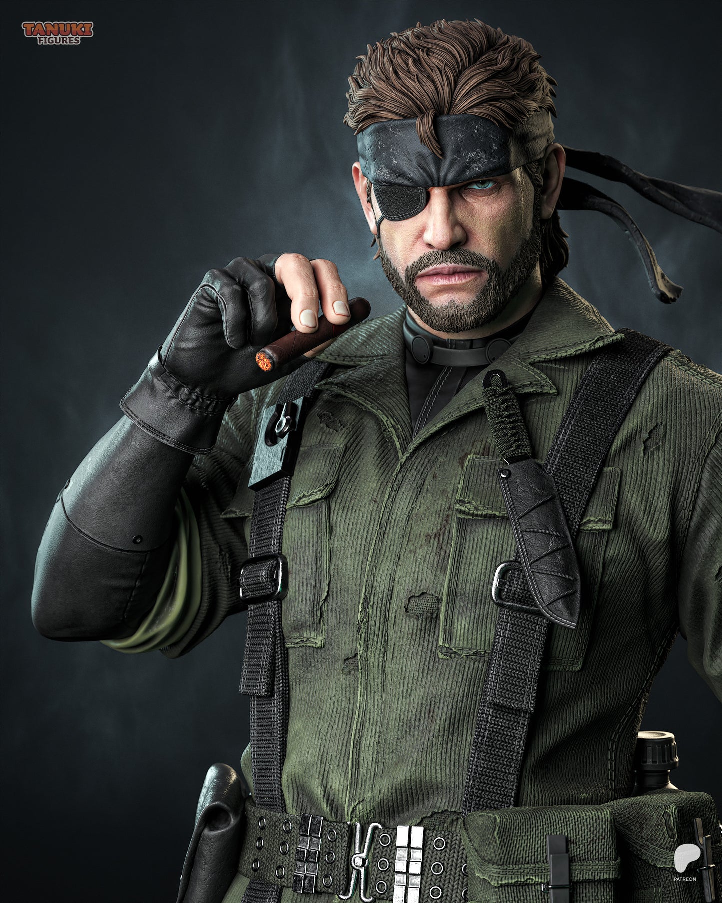 Tanuki Figures Big Boss - Metal Gear Solid
