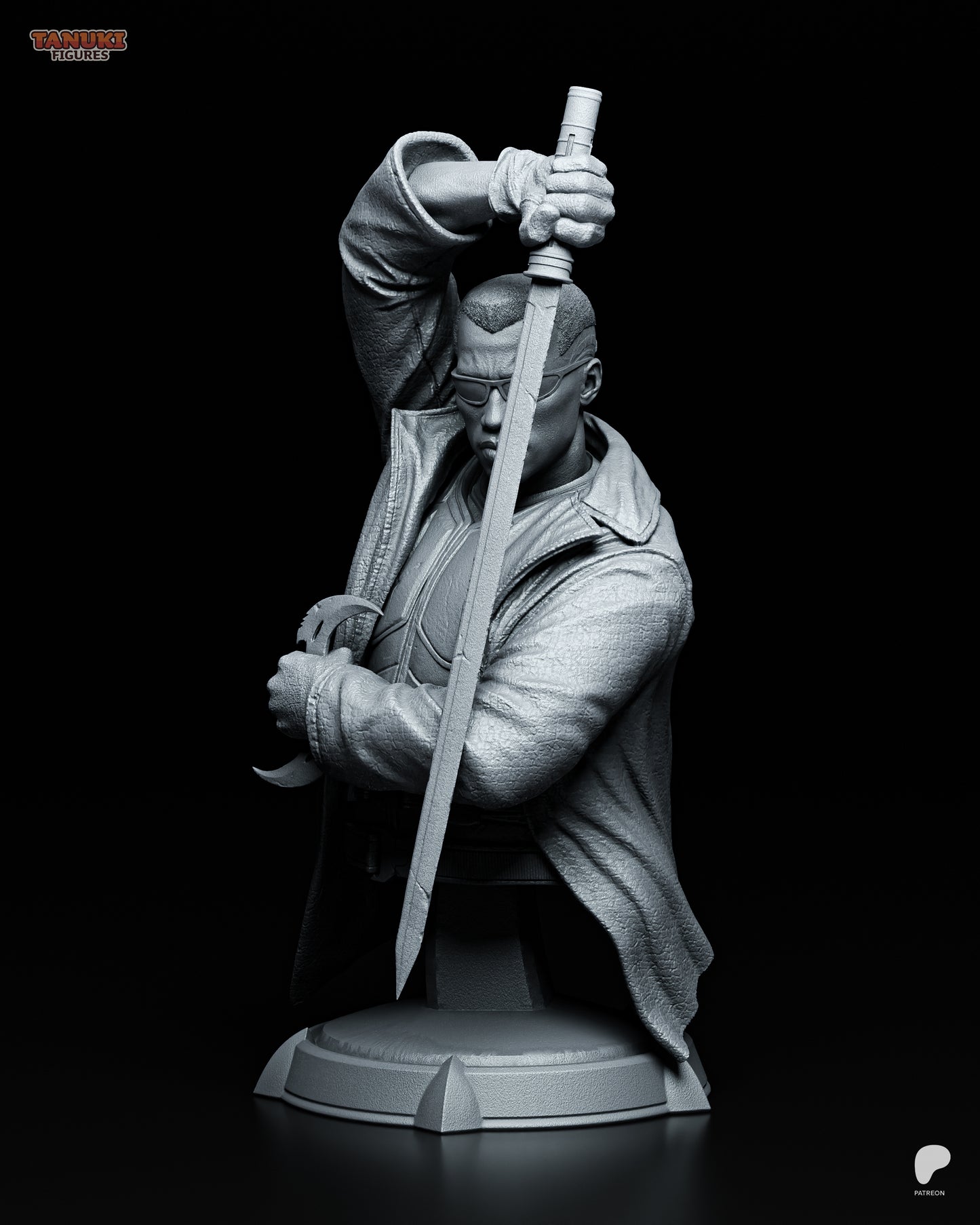 Tanuki Figures Blade