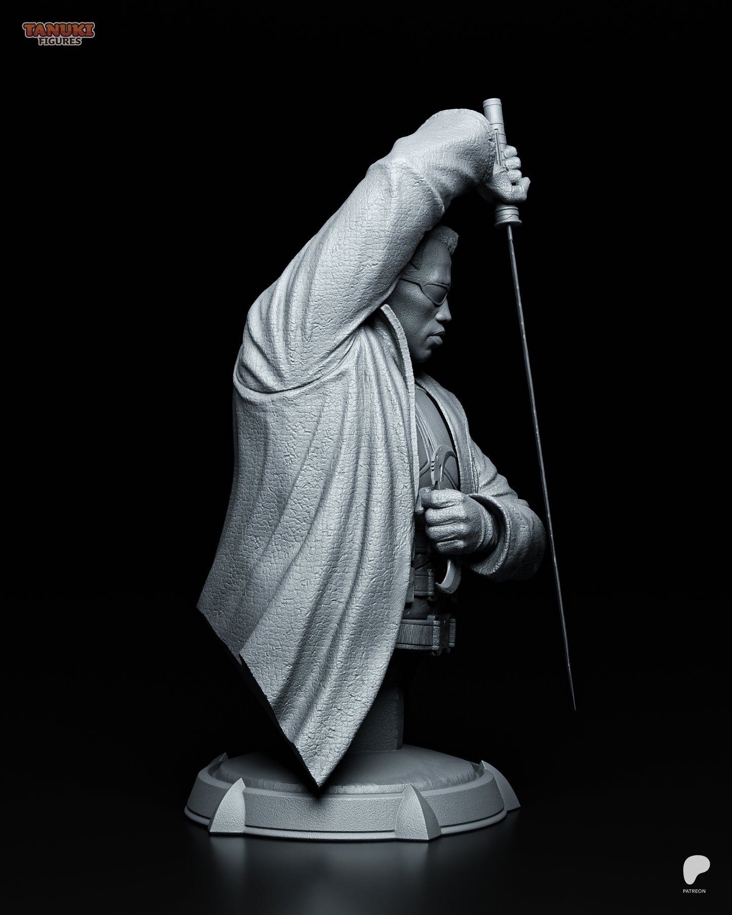 Tanuki Figures Blade