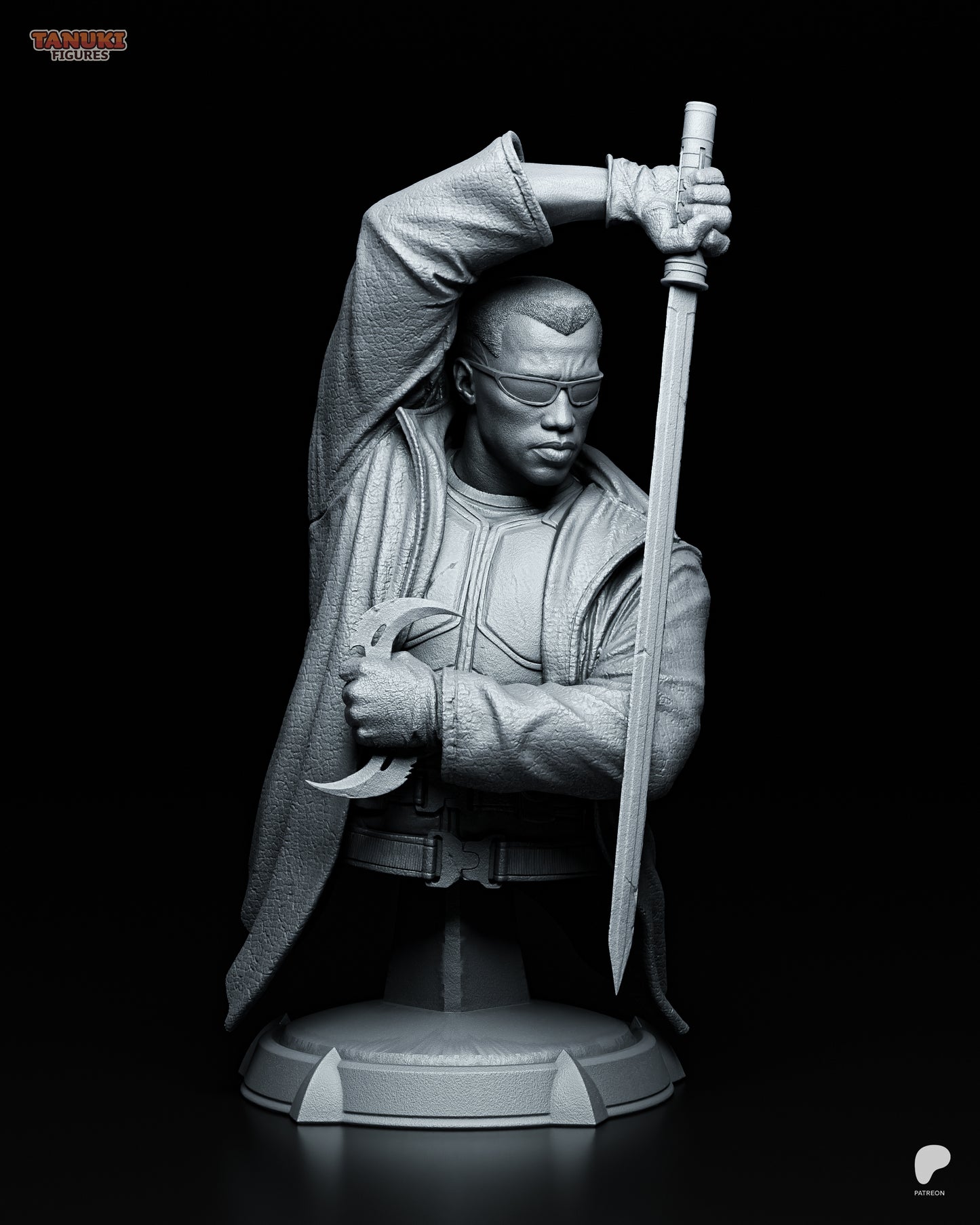 Tanuki Figures Blade