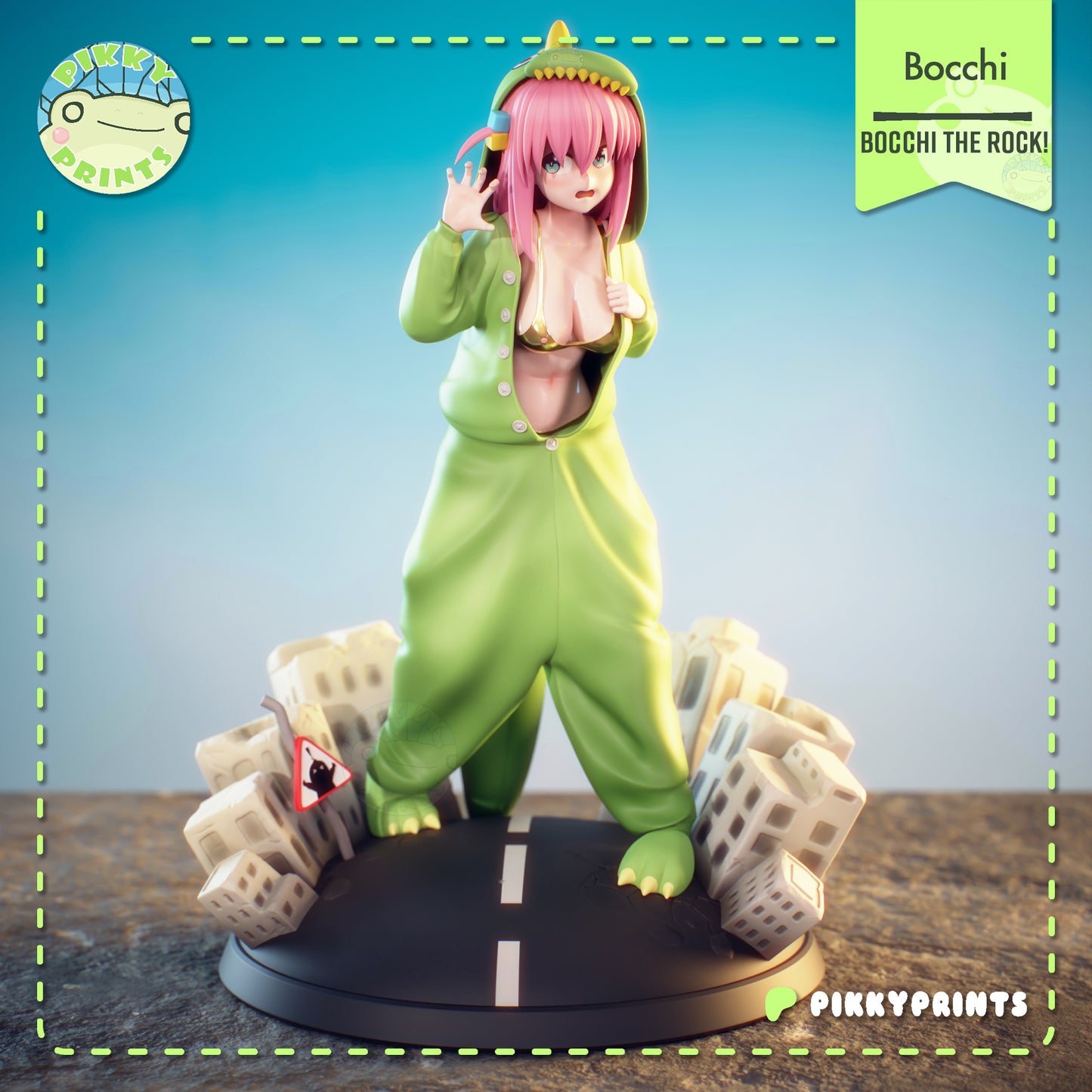 Pikky Prints Bocchi - Bocchi the Rock
