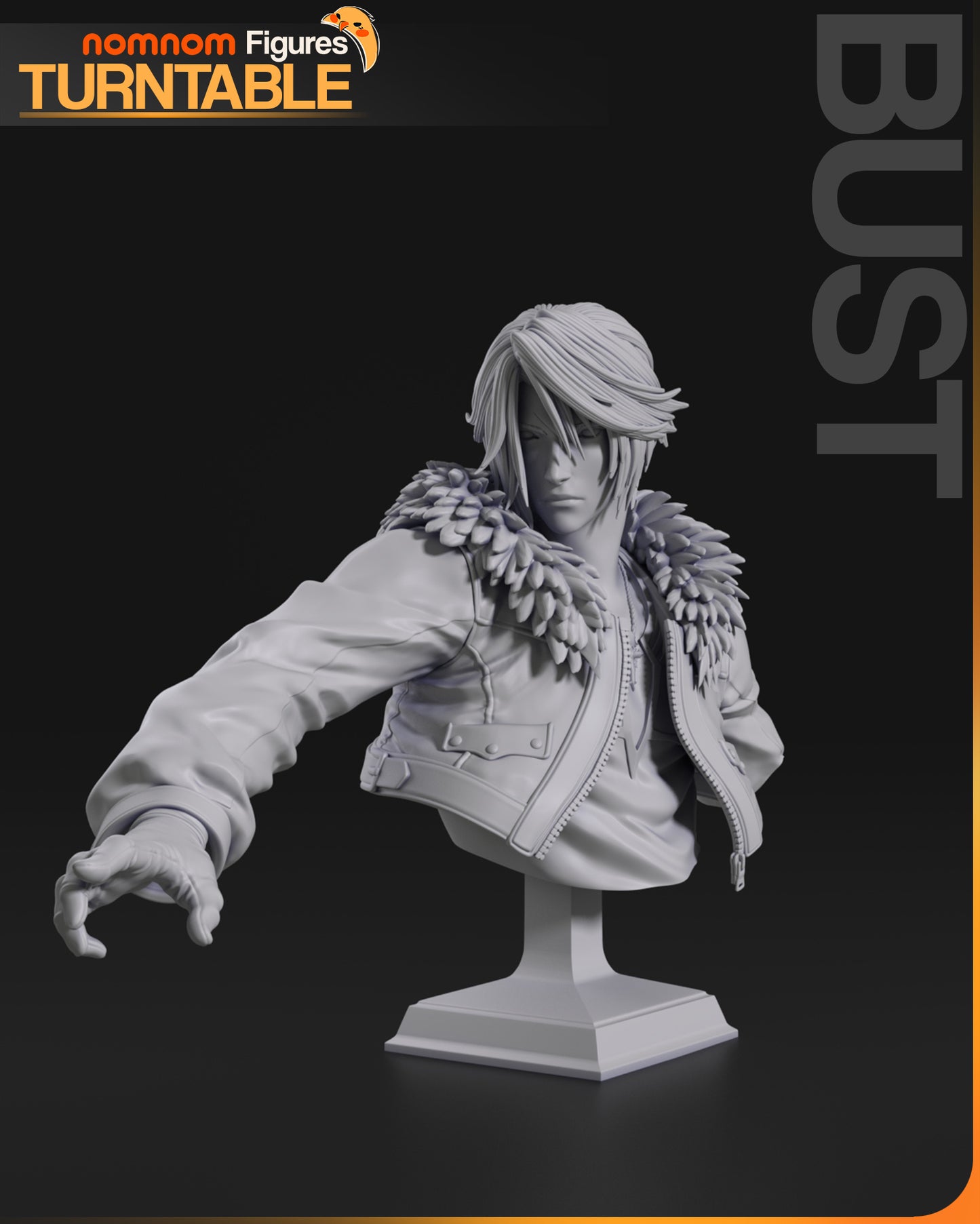 Nomnom Figures Squall Leonhart - Final Fantasy VIII