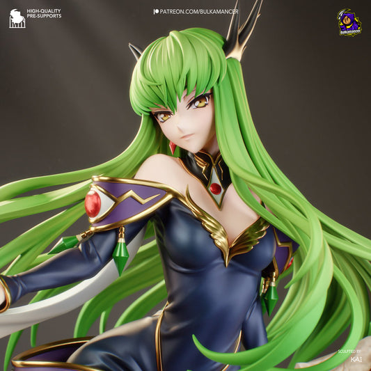 Bulkamancer Sculps Empress C.C. - Code Geass