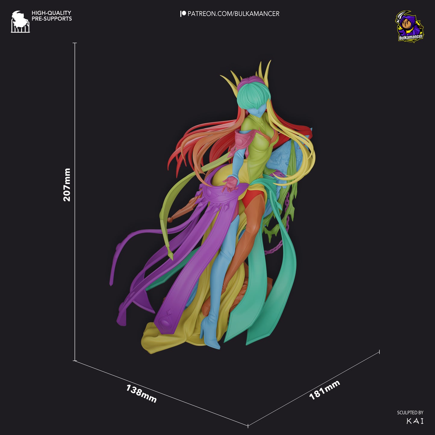 Bulkamancer Sculps Empress C.C. - Code Geass