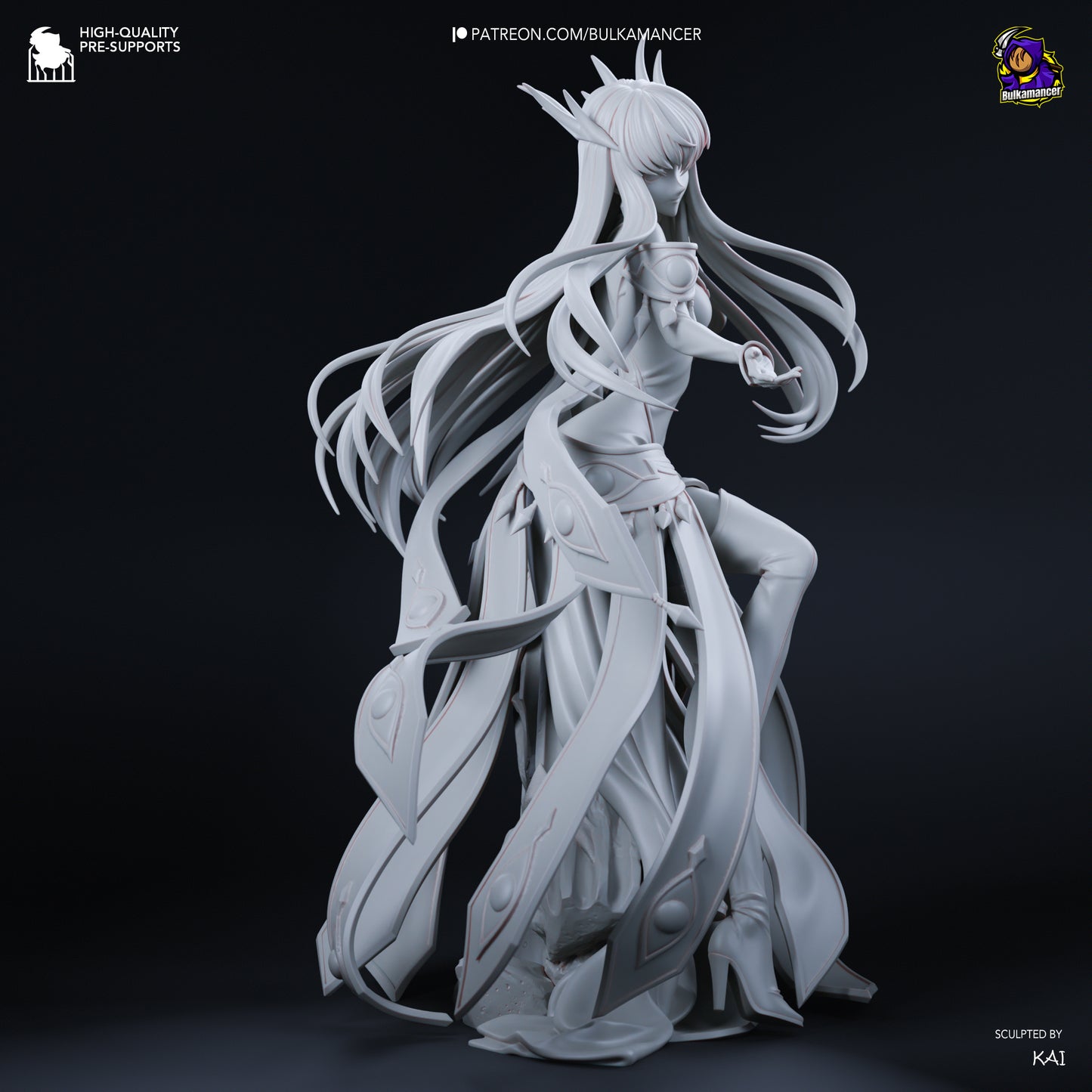 Bulkamancer Sculps Empress C.C. - Code Geass