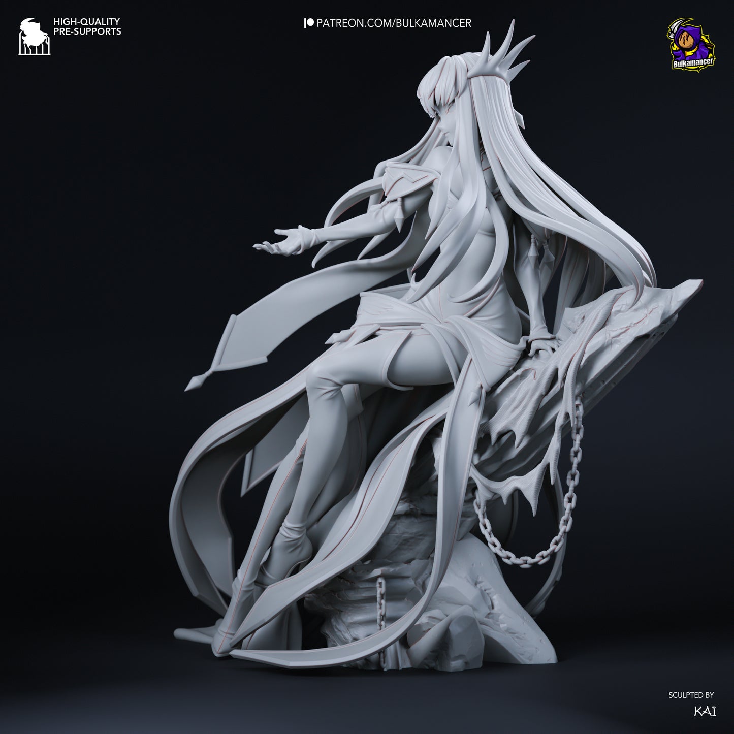 Bulkamancer Sculps Empress C.C. - Code Geass
