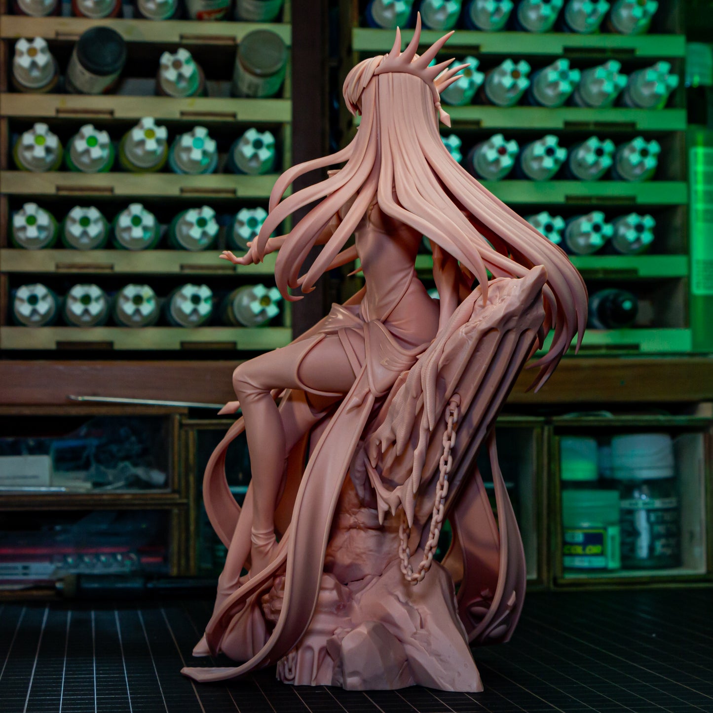 Bulkamancer Sculps Empress C.C. - Code Geass