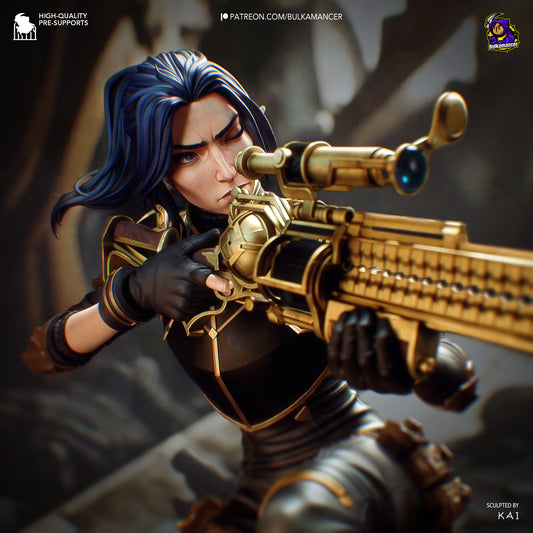 Bulkamancer Sculps Caitlyn - Arcane