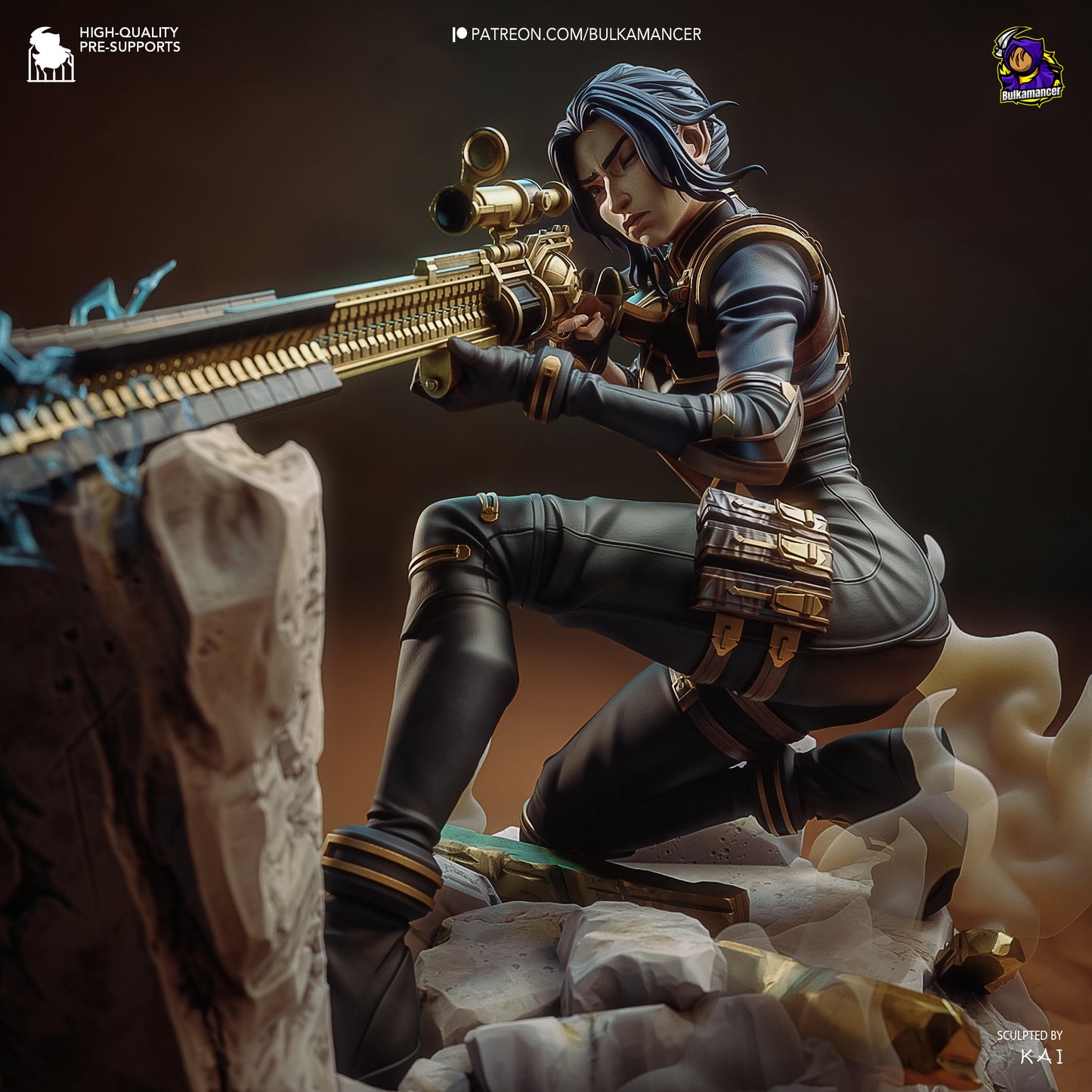Bulkamancer Sculps Caitlyn - Arcane
