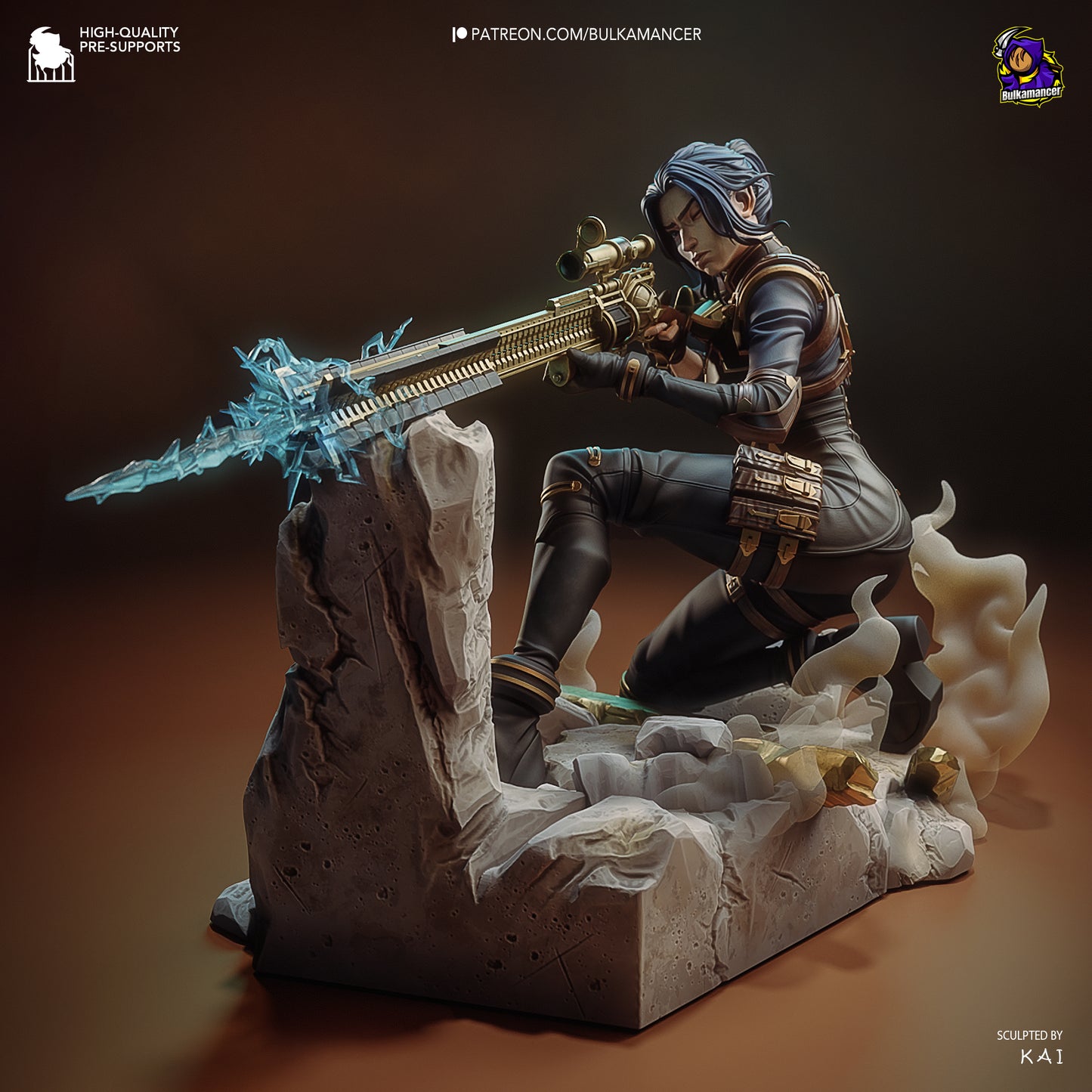 Bulkamancer Sculps Caitlyn - Arcane