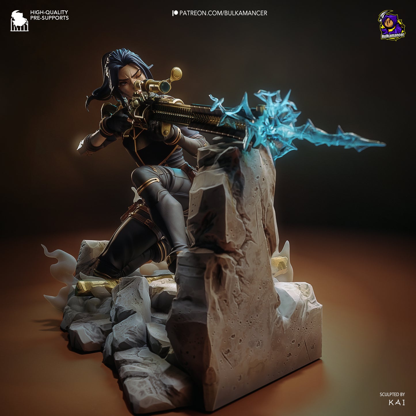 Bulkamancer Sculps Caitlyn - Arcane